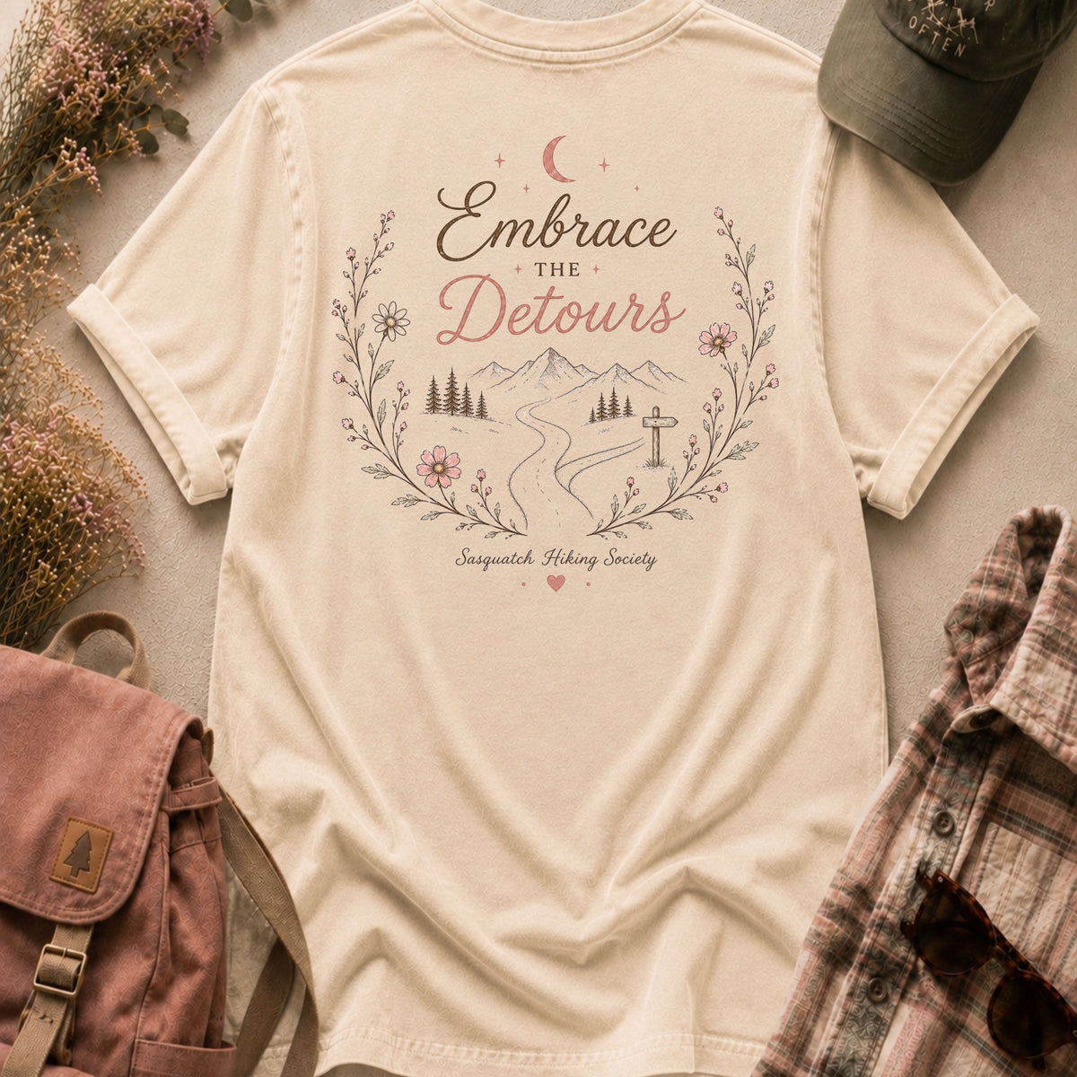 Embrace the Detours Comfort Colors Tee