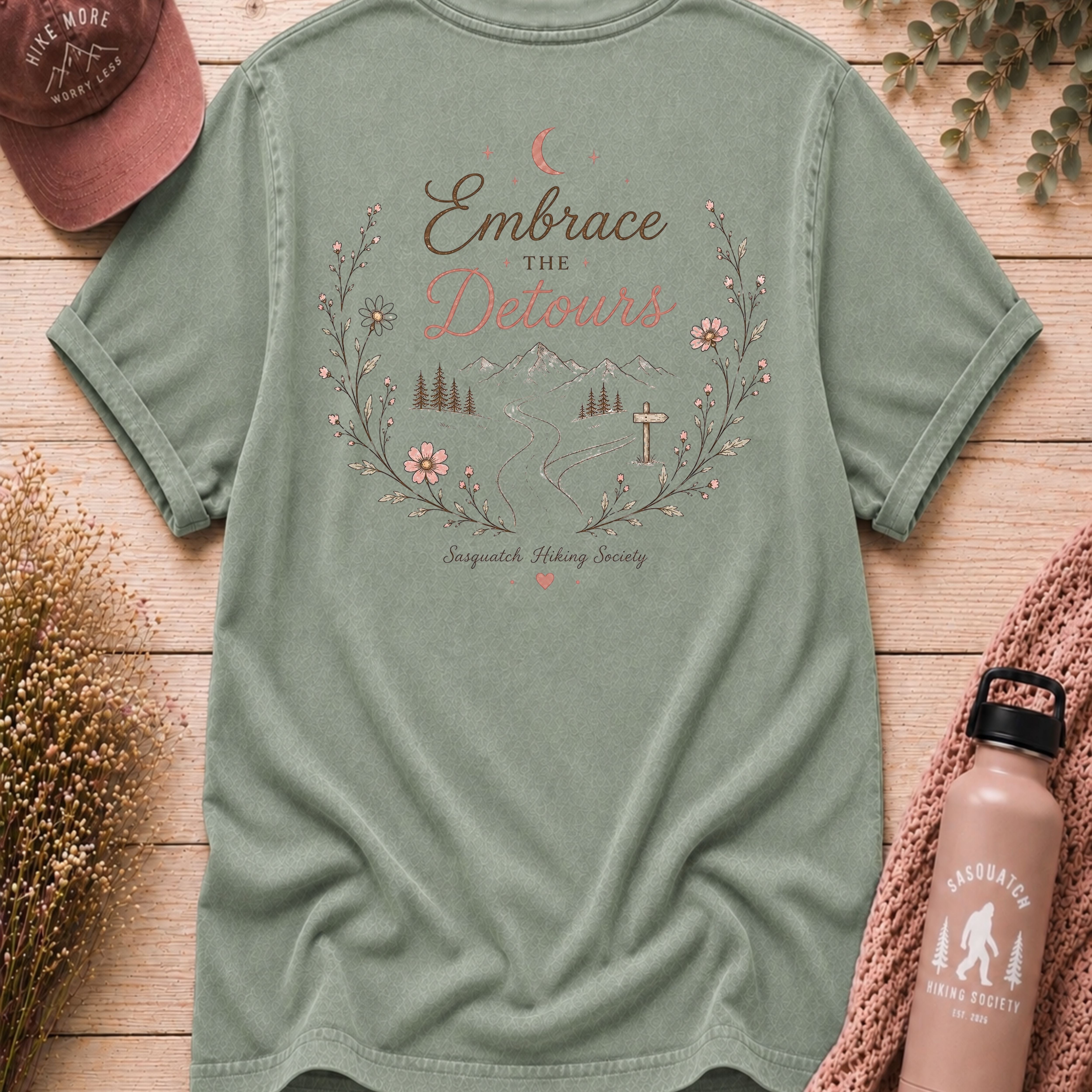 Embrace the Detours Comfort Colors Tee