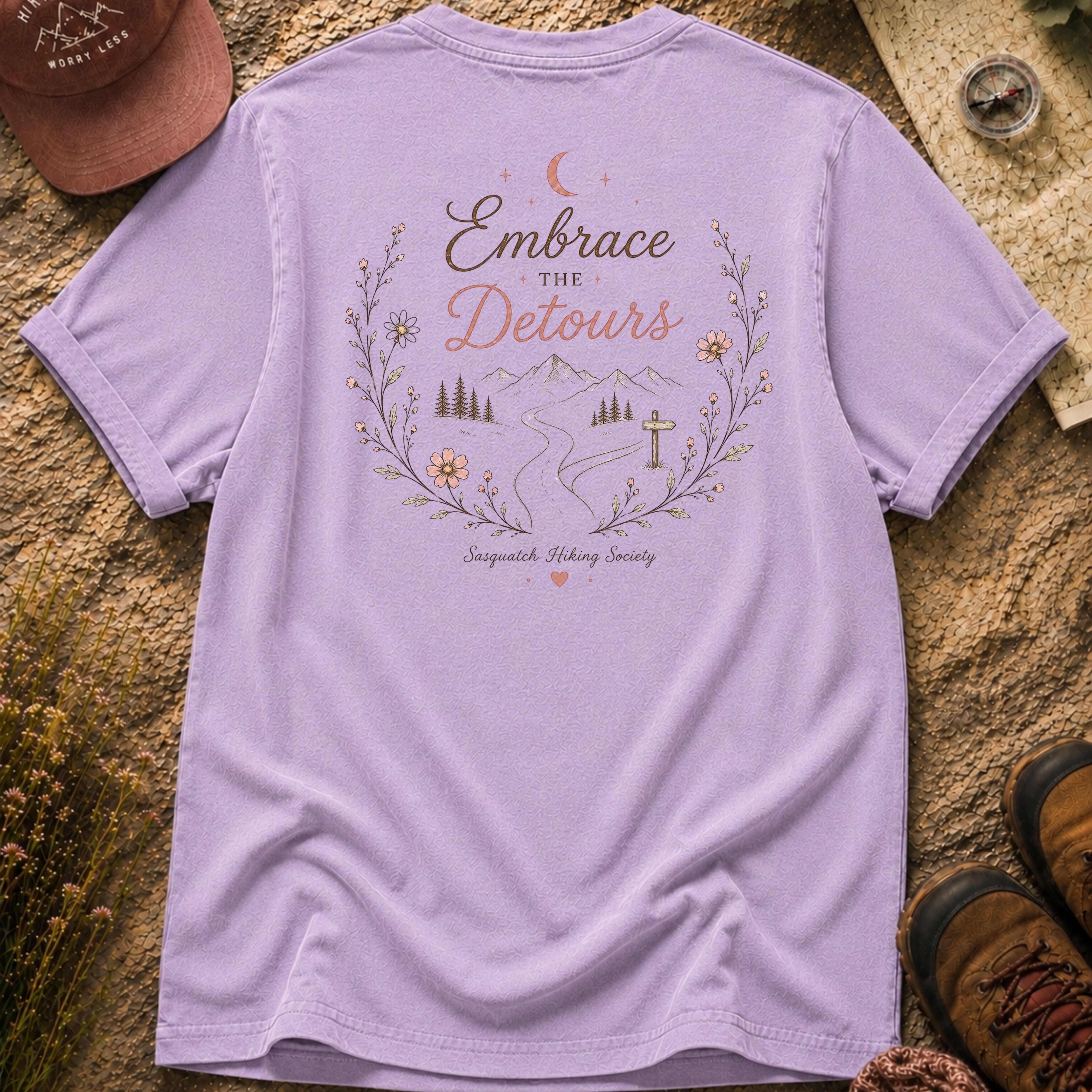 Embrace the Detours Comfort Colors Tee