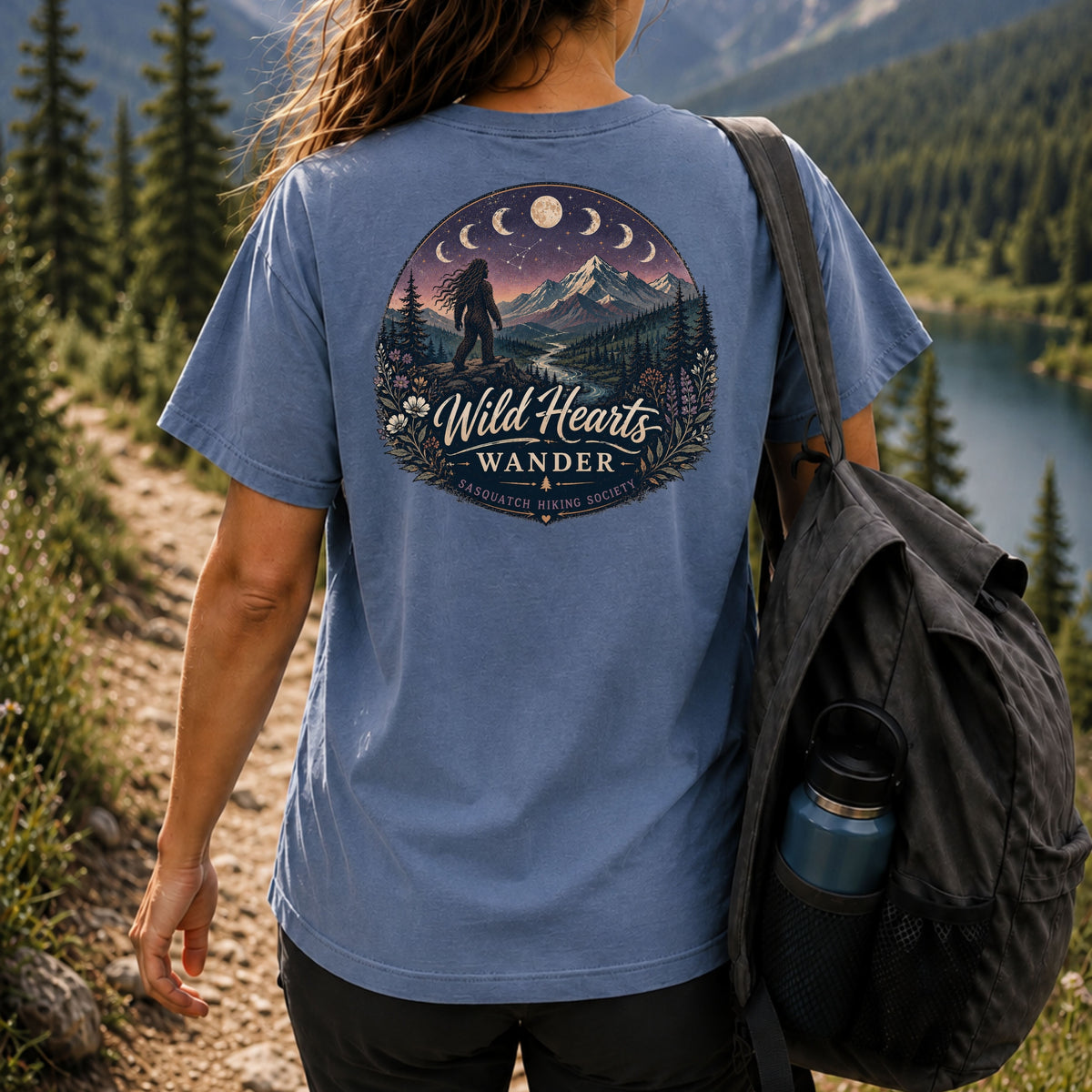 Wild Hearts Wander Comfort Colors Tee