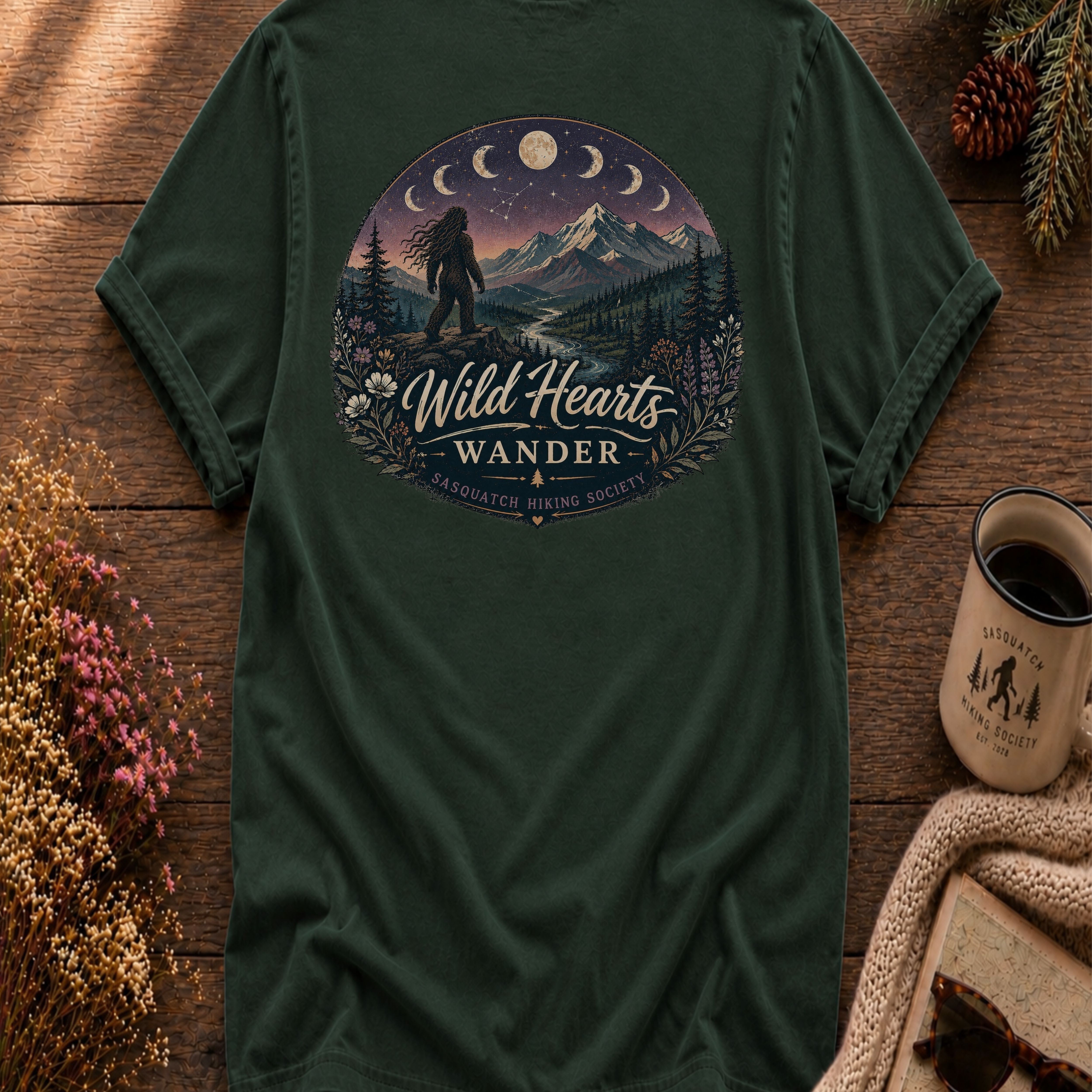 Wild Hearts Wander Comfort Colors Tee