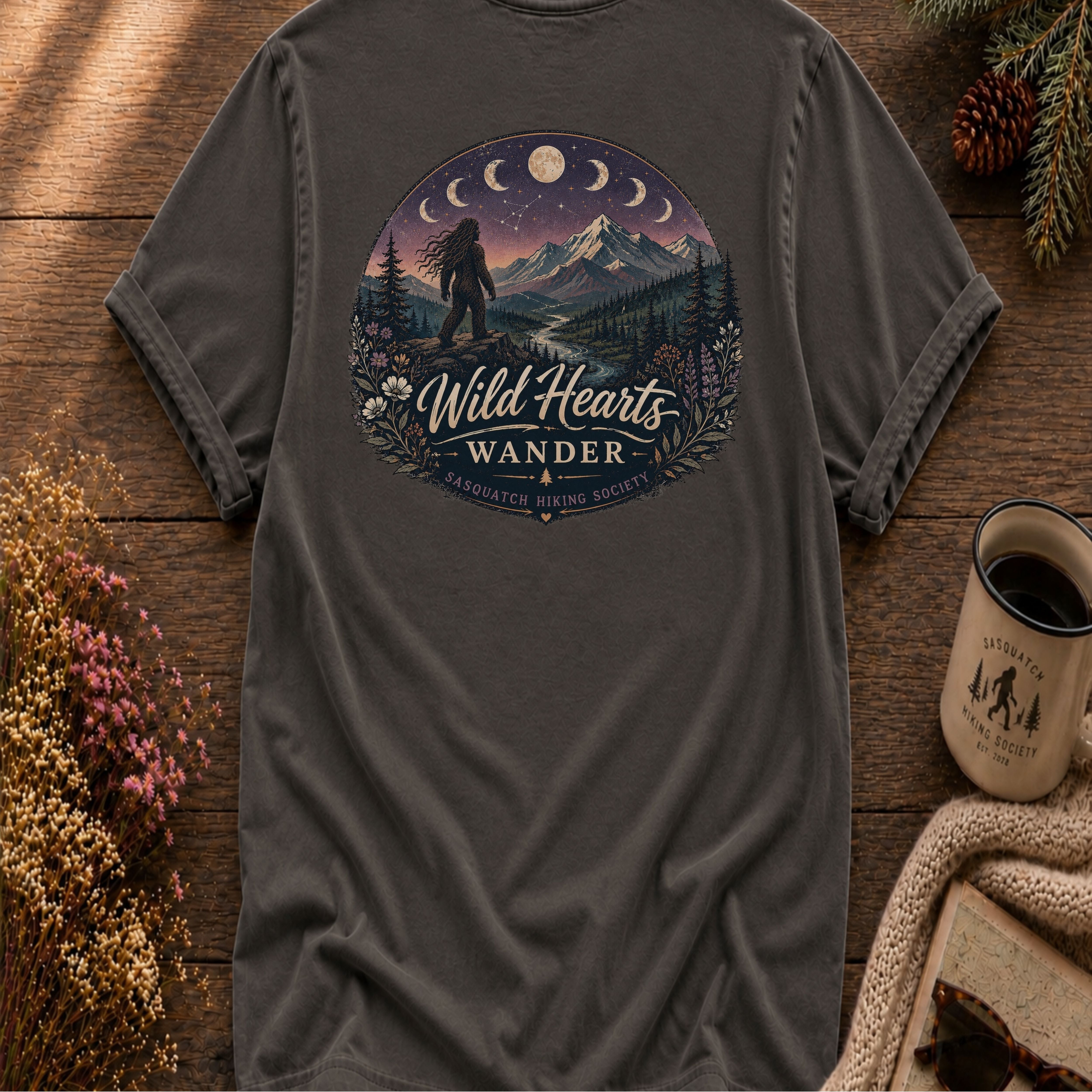 Wild Hearts Wander Comfort Colors Tee