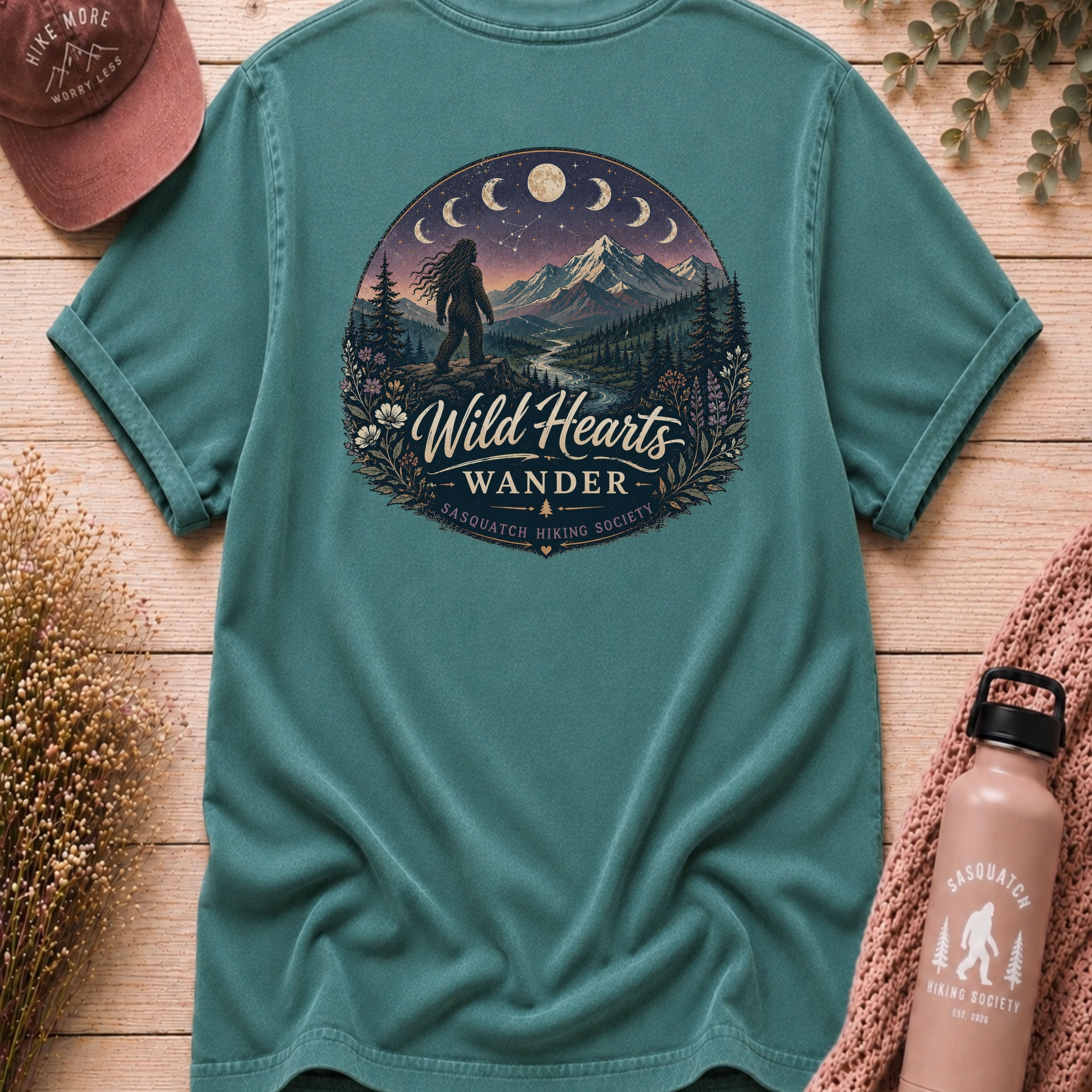 Wild Hearts Wander Comfort Colors Tee