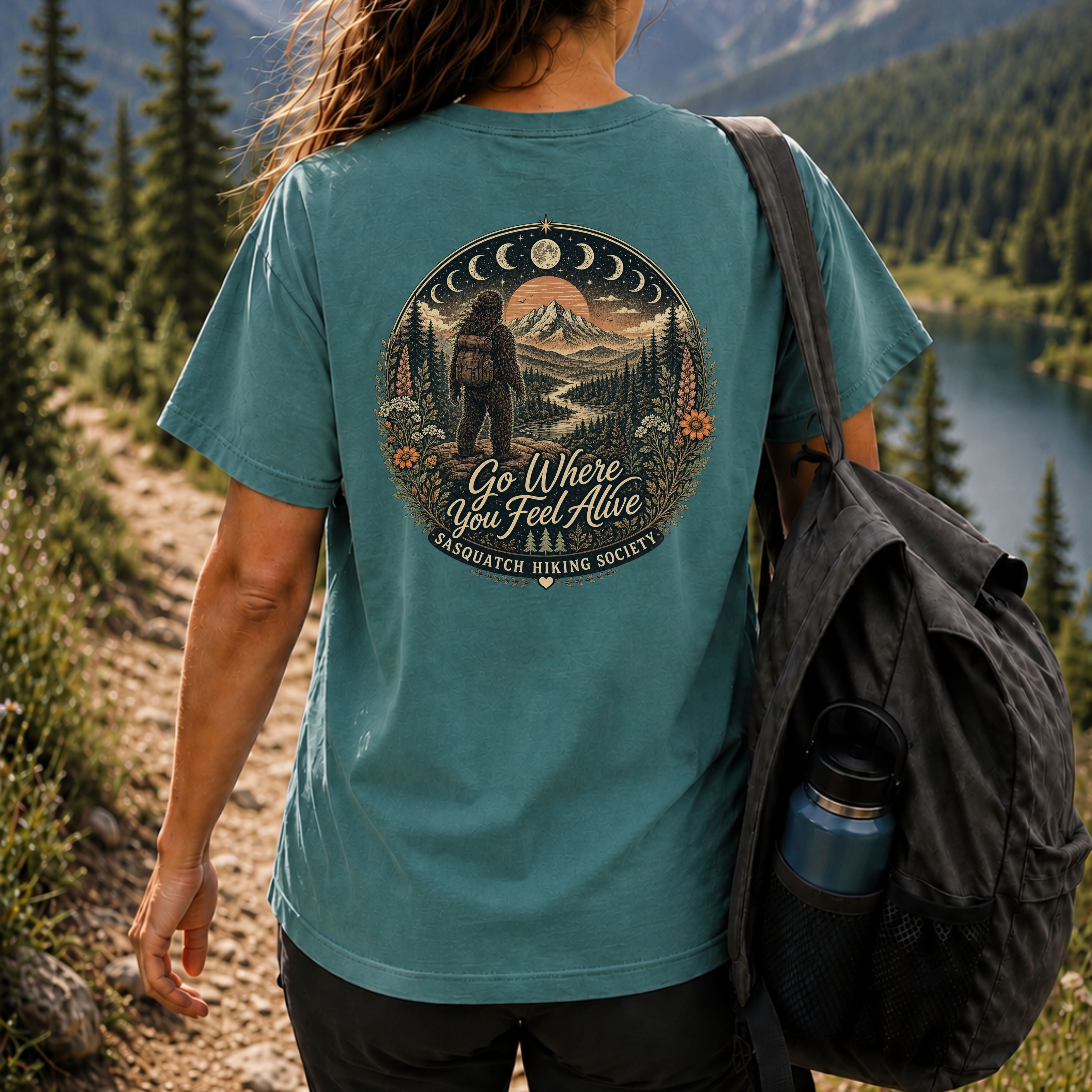 Go Where You Feel Alive Comfort Colors Tee