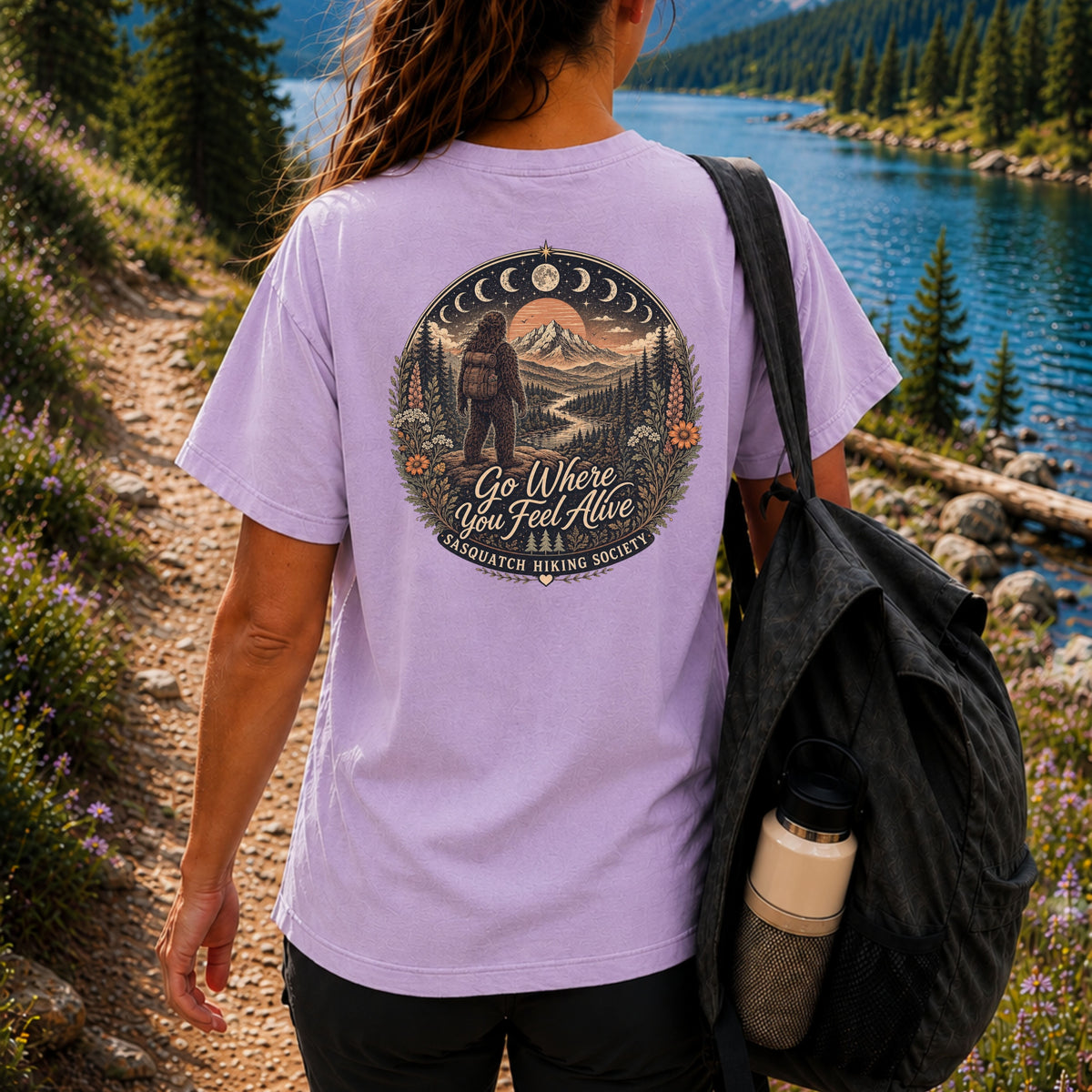 Go Where You Feel Alive Comfort Colors Tee