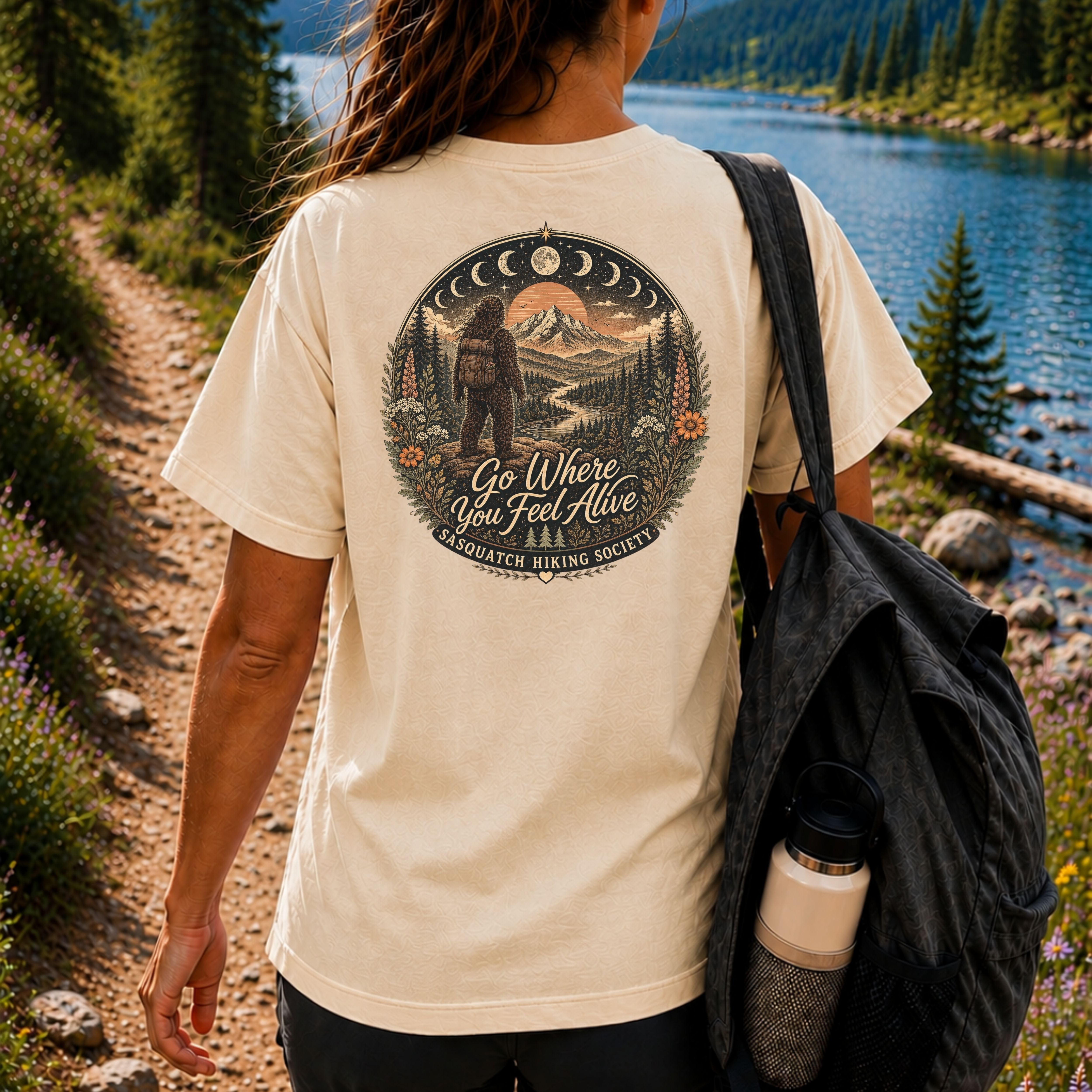 Go Where You Feel Alive Comfort Colors Tee