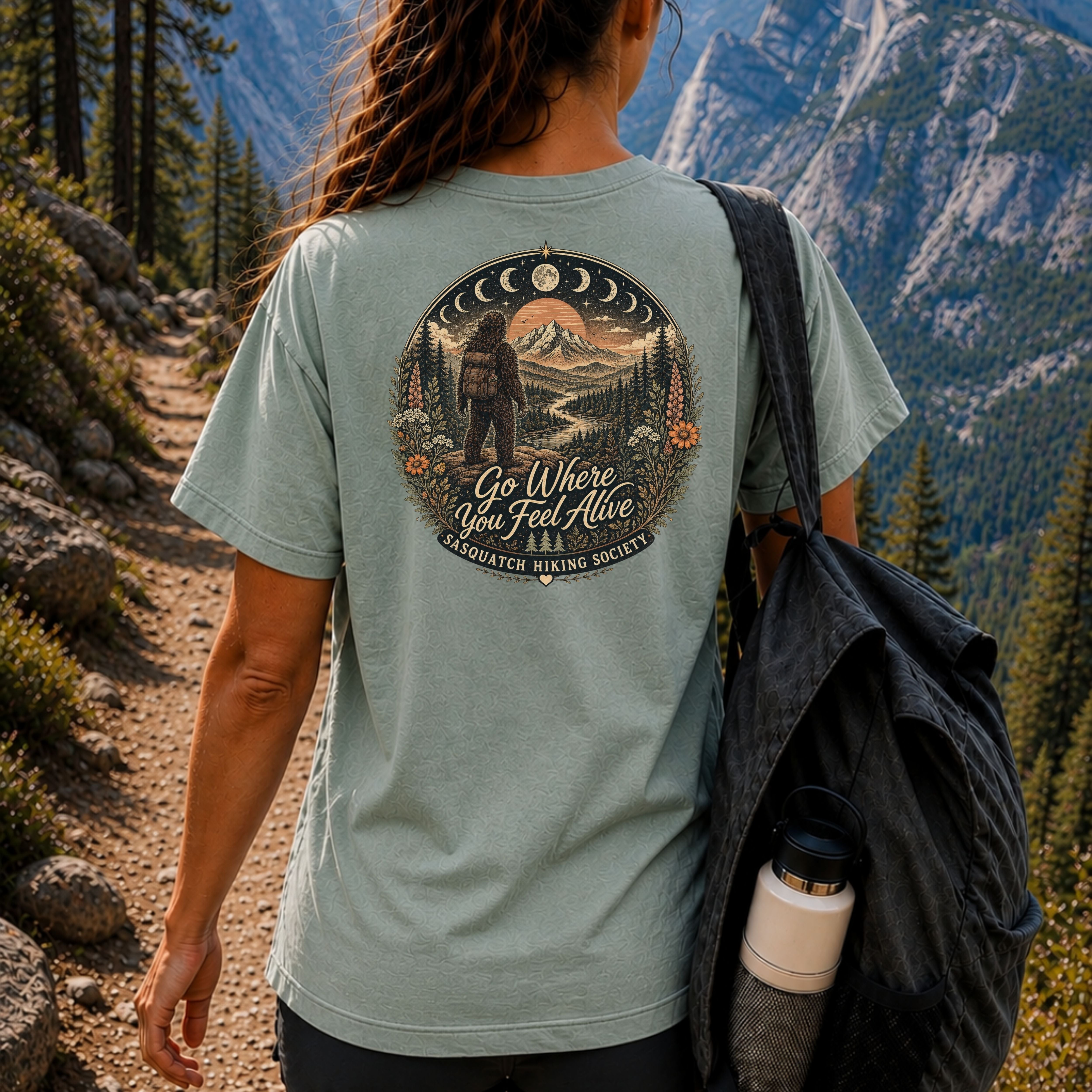 Go Where You Feel Alive Comfort Colors Tee