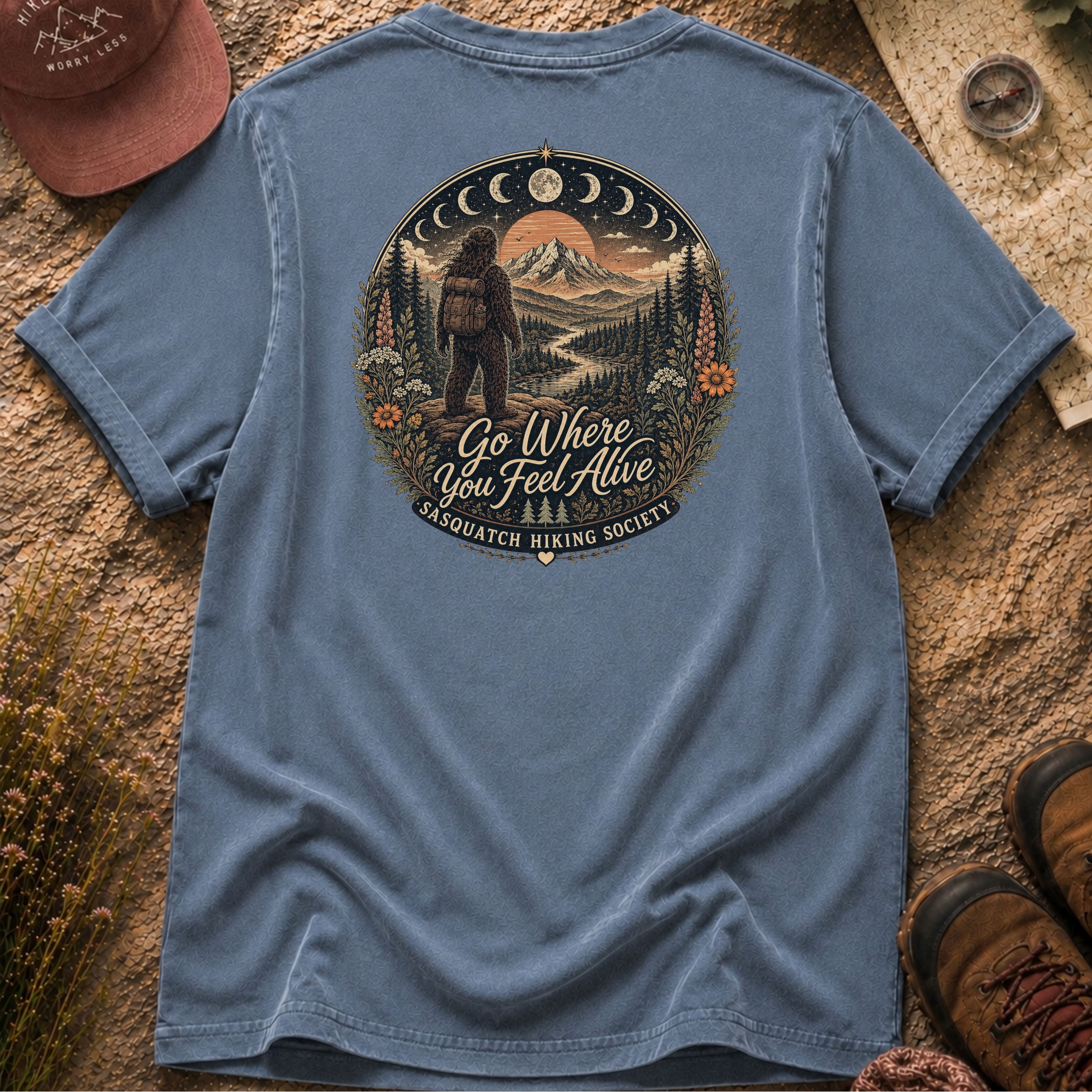 Go Where You Feel Alive Comfort Colors Tee