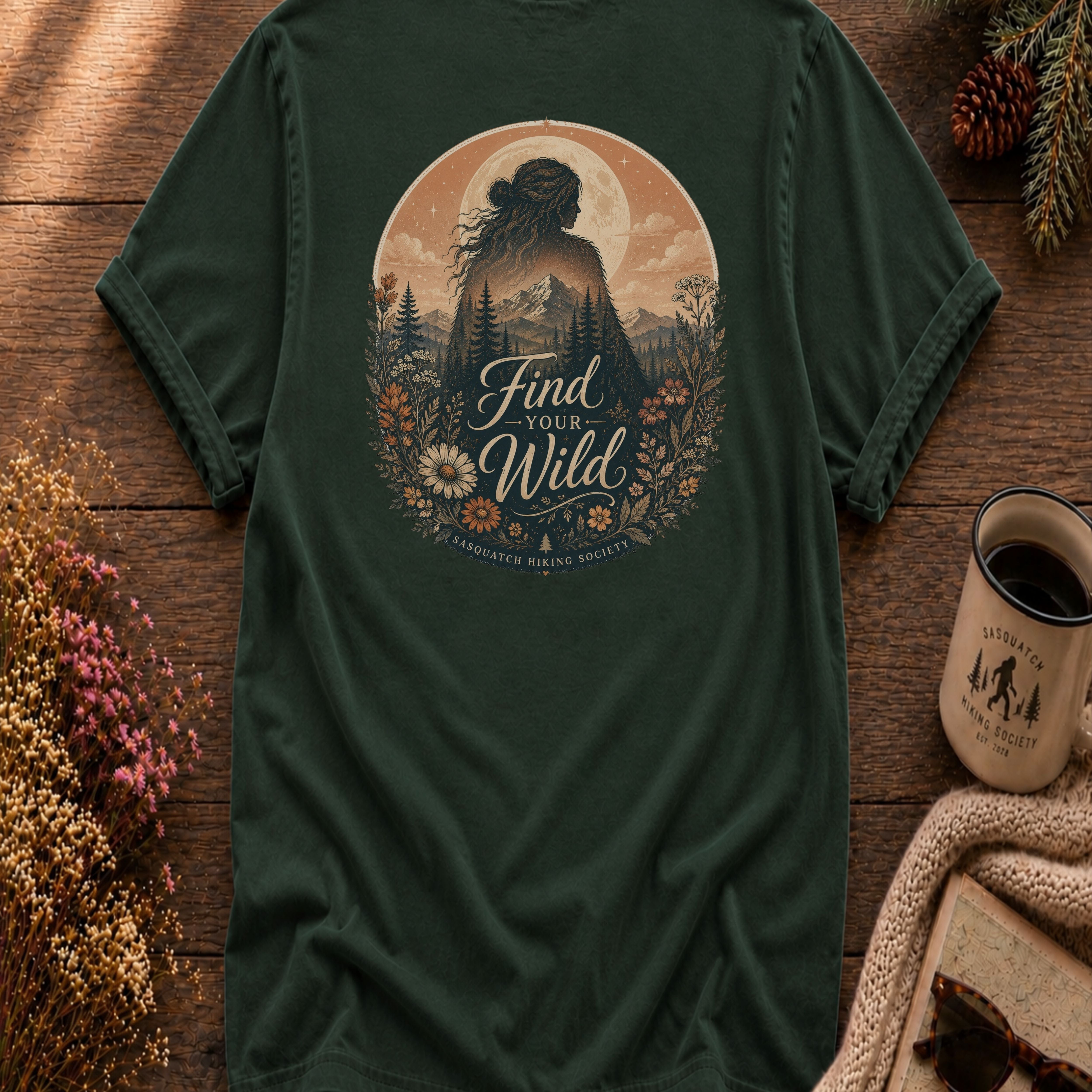 Find Your Wild Comfort Colors Tee