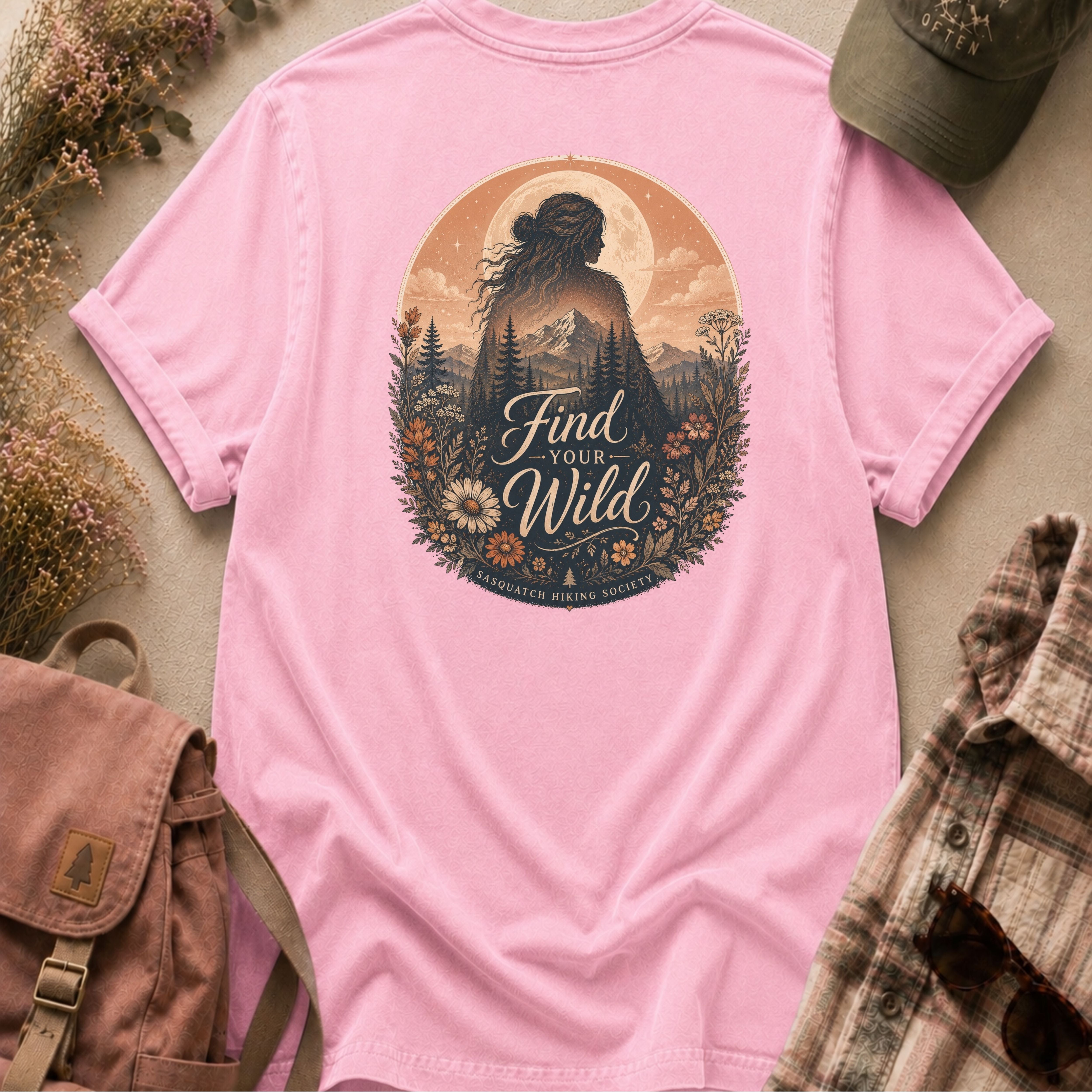 Find Your Wild Comfort Colors Tee
