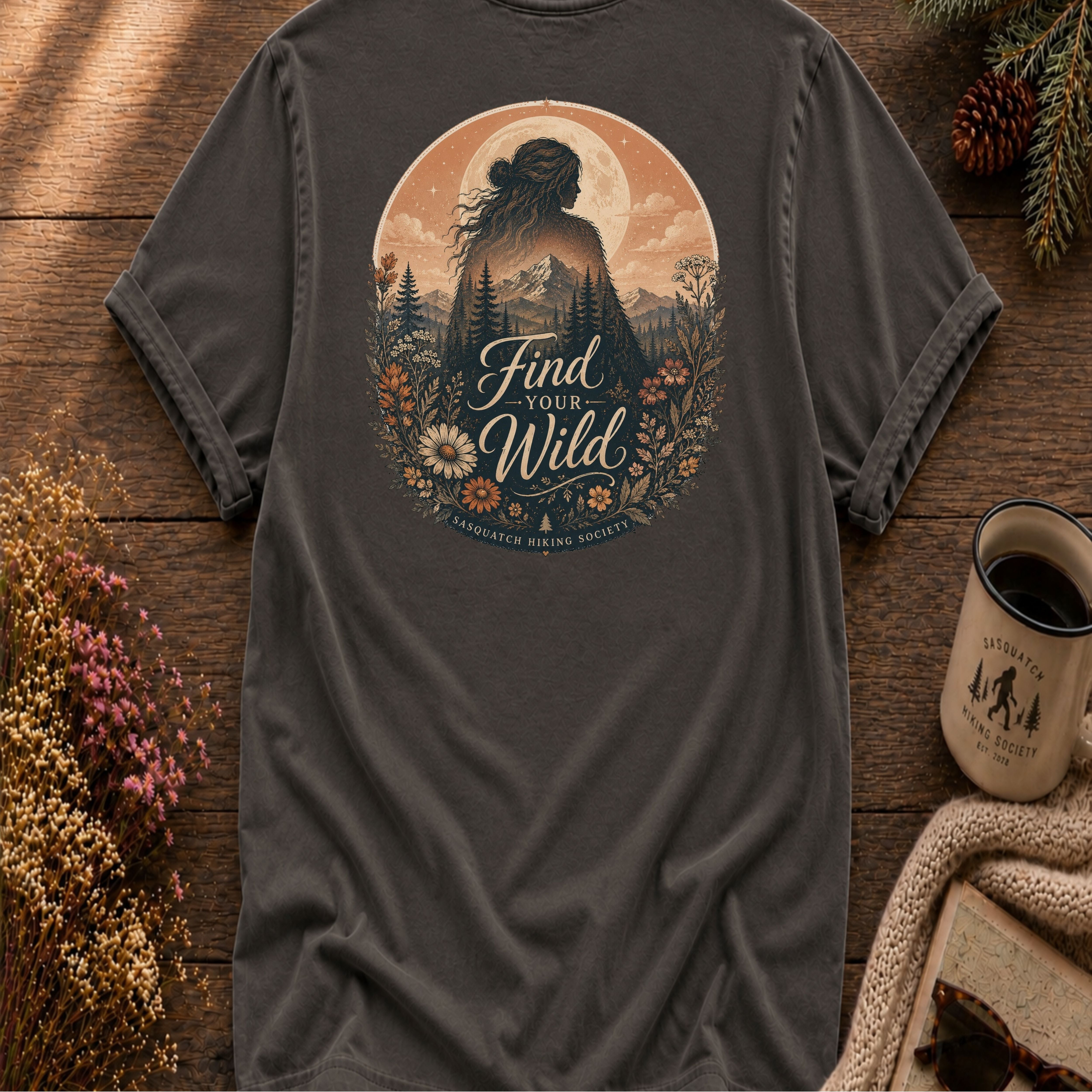 Find Your Wild Comfort Colors Tee