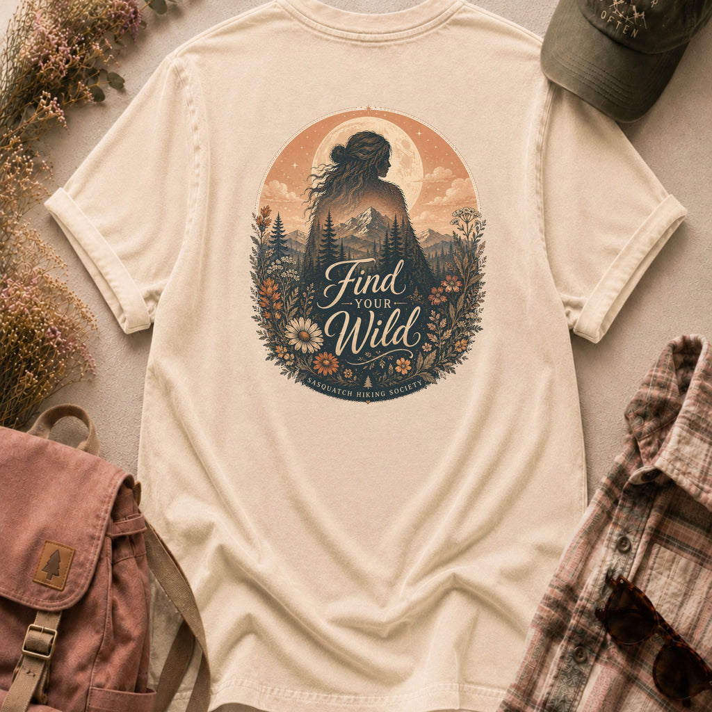 Find Your Wild Comfort Colors Tee