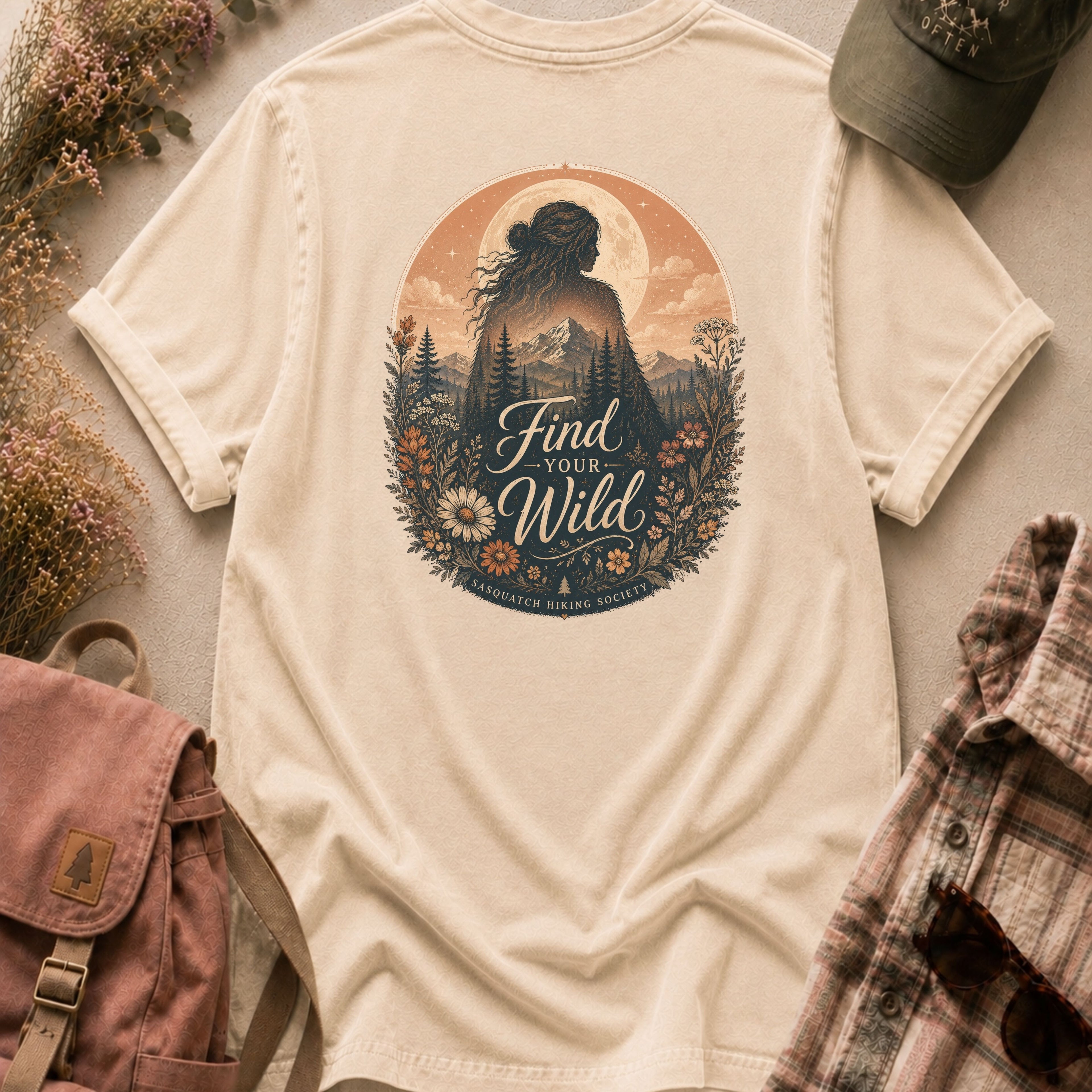 Find Your Wild Comfort Colors Tee