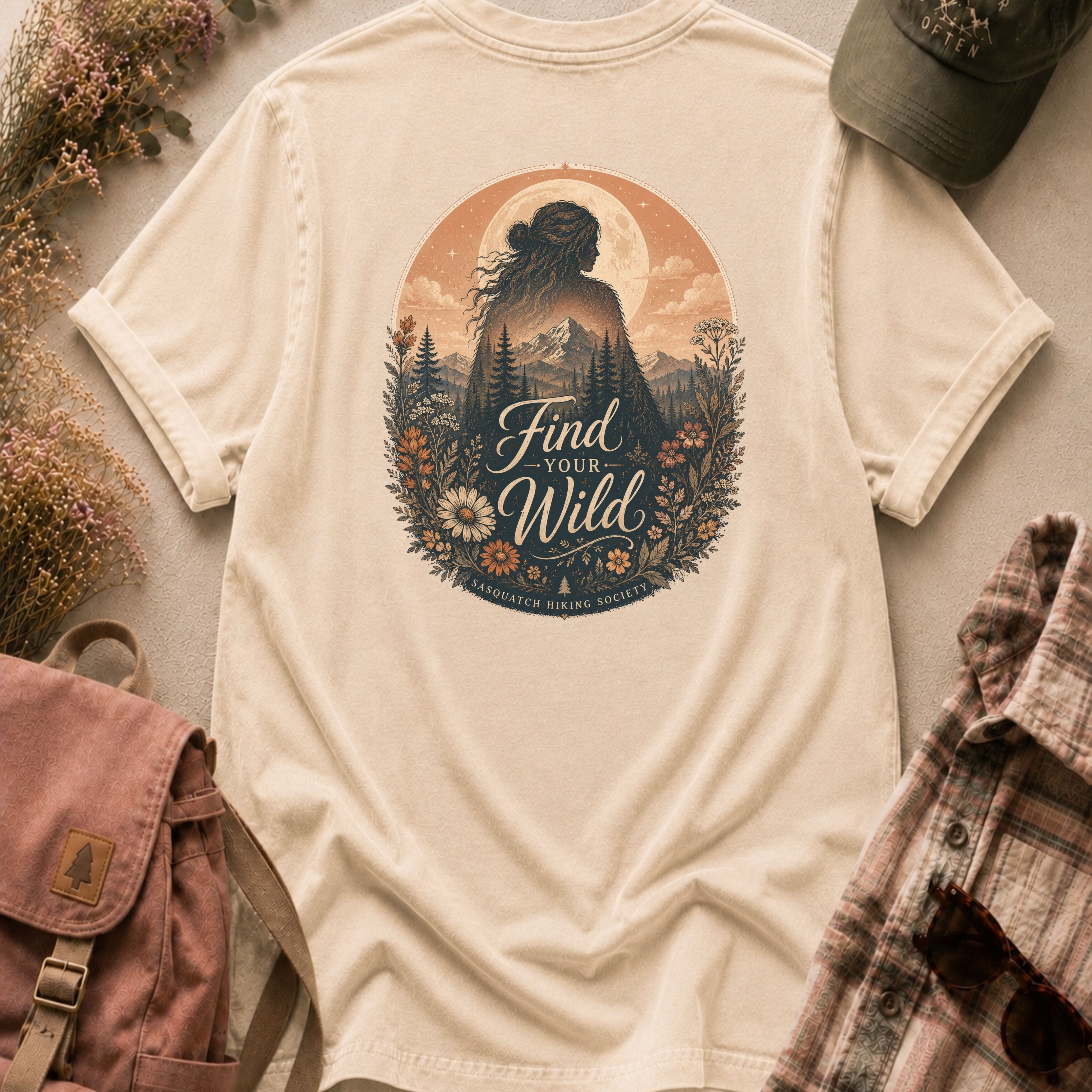 Find Your Wild Comfort Colors Tee