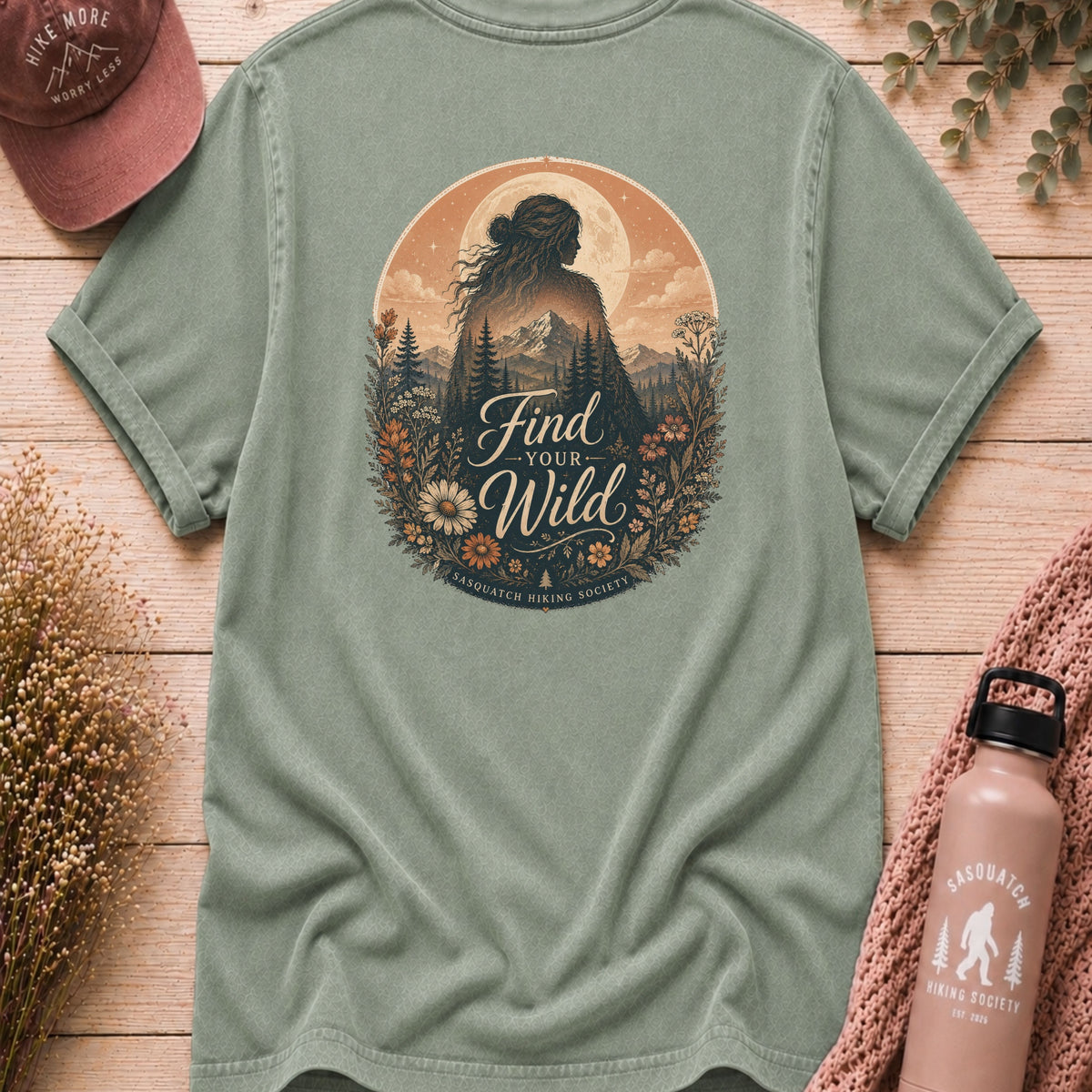 Find Your Wild Comfort Colors Tee