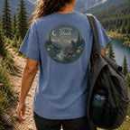 Nature Heals Quietly Comfort Colors Tee