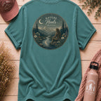 Nature Heals Quietly Comfort Colors Tee