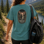 She Walks Wild Trails Comfort Colors Tee