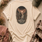 She Walks Wild Trails Comfort Colors Tee