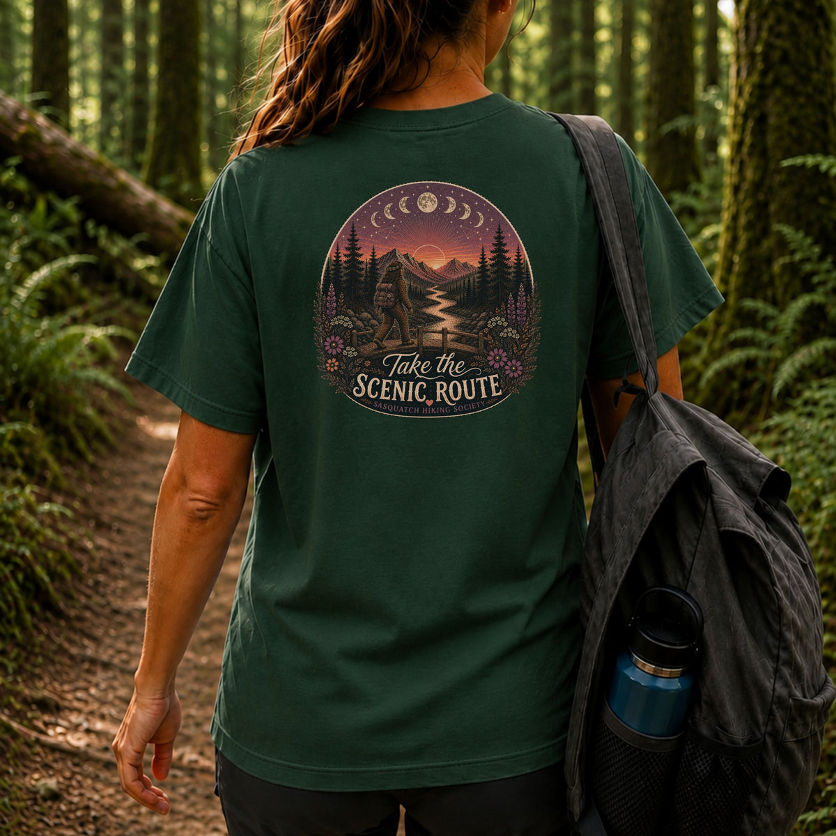 Take the Scenic Route Comfort Colors Tee