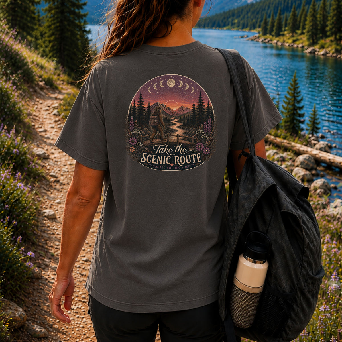 Take the Scenic Route Comfort Colors Tee