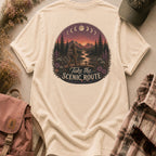 Take the Scenic Route Comfort Colors Tee