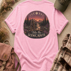 Take the Scenic Route Comfort Colors Tee
