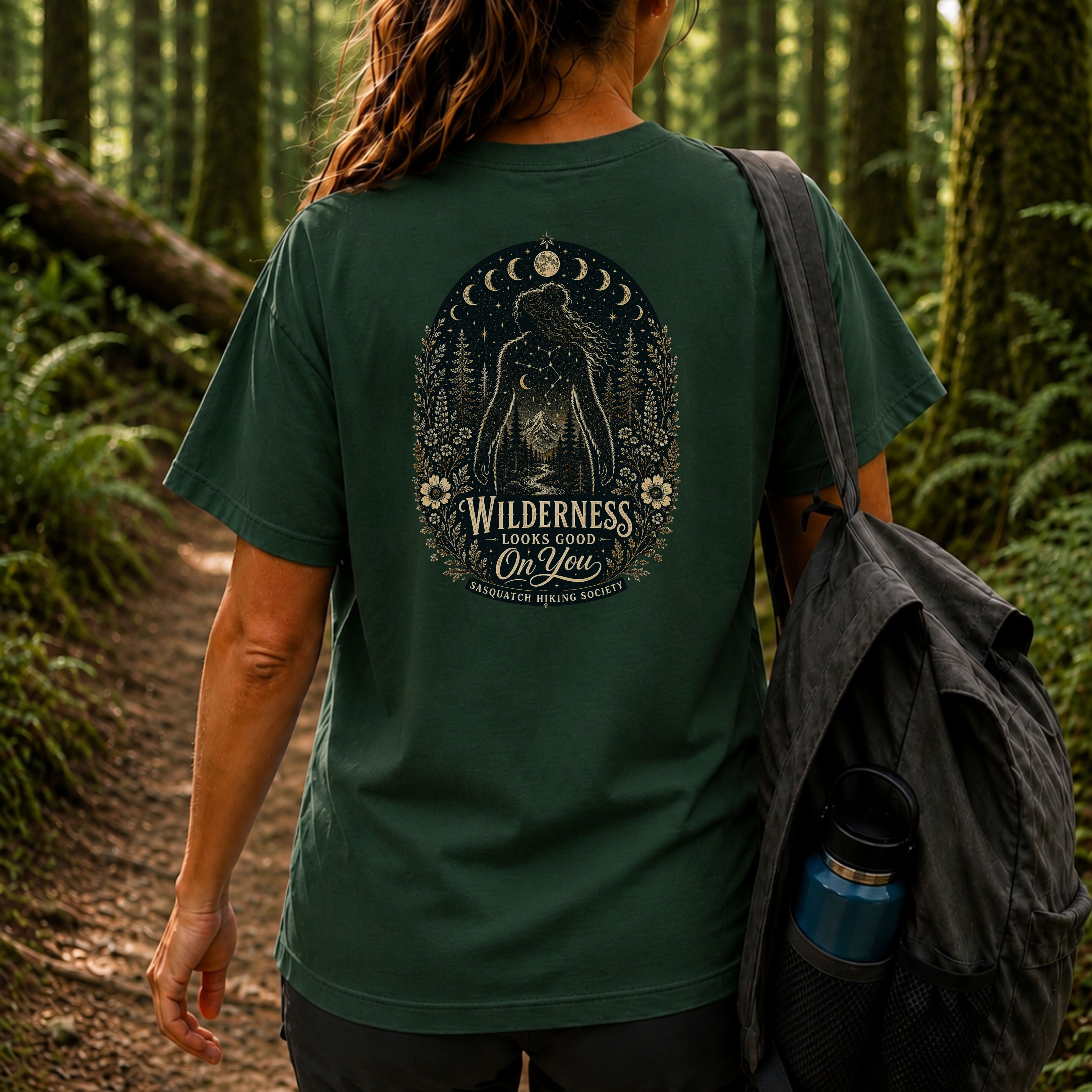 Wilderness Looks Good On You Comfort Colors Tee