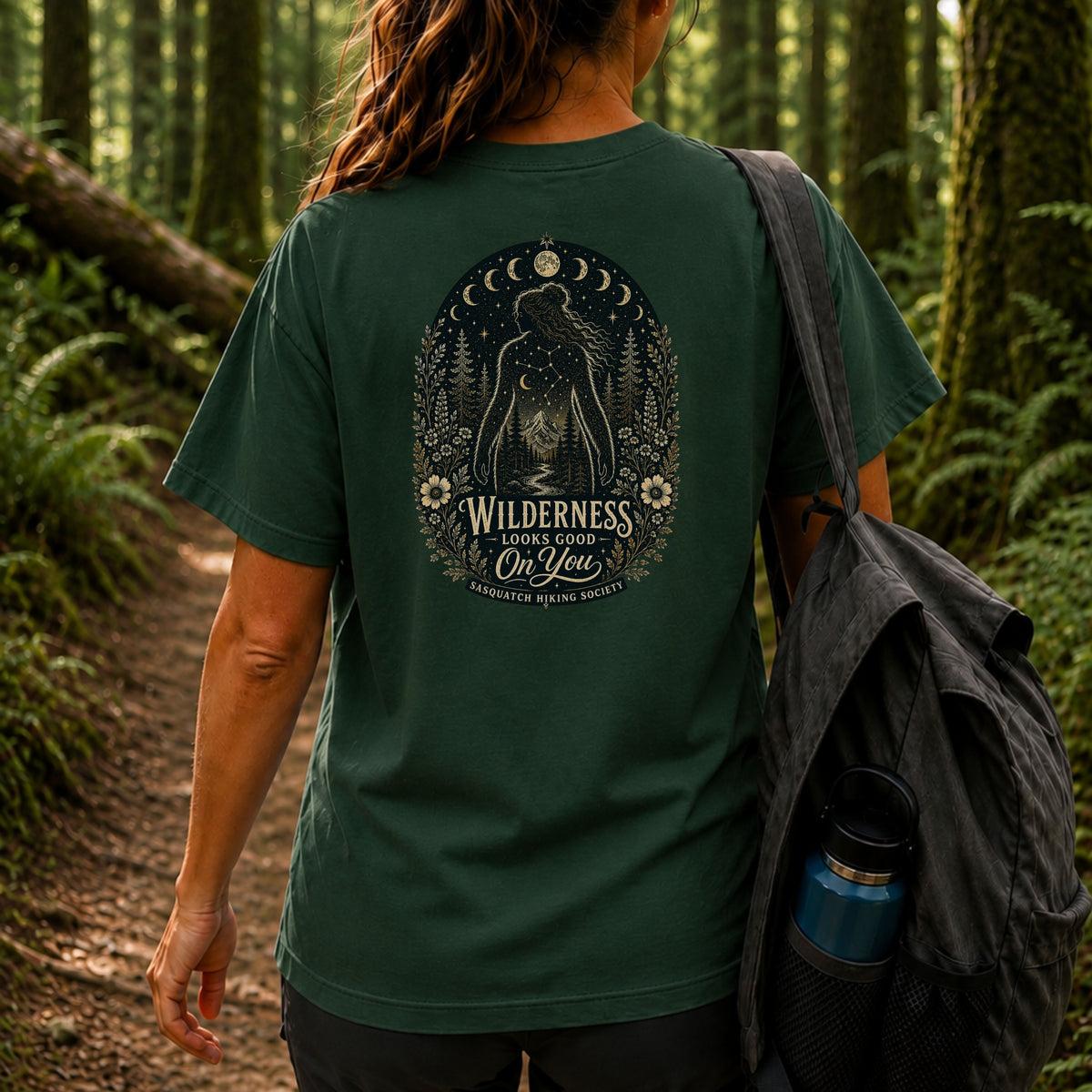 Wilderness Looks Good On You Comfort Colors Tee