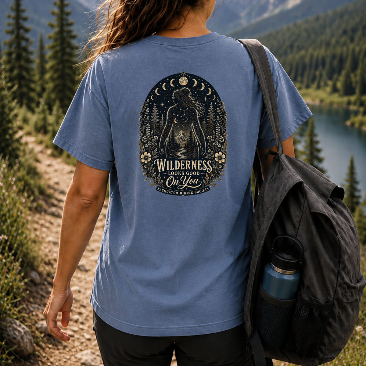 Wilderness Looks Good On You Comfort Colors Tee