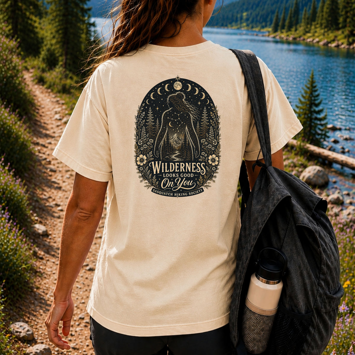 Wilderness Looks Good On You Comfort Colors Tee