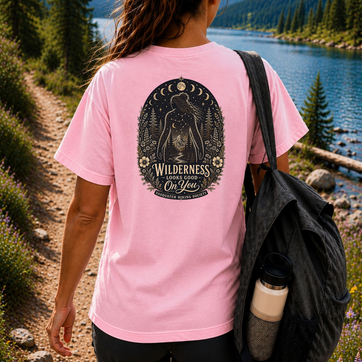 Wilderness Looks Good On You Comfort Colors Tee