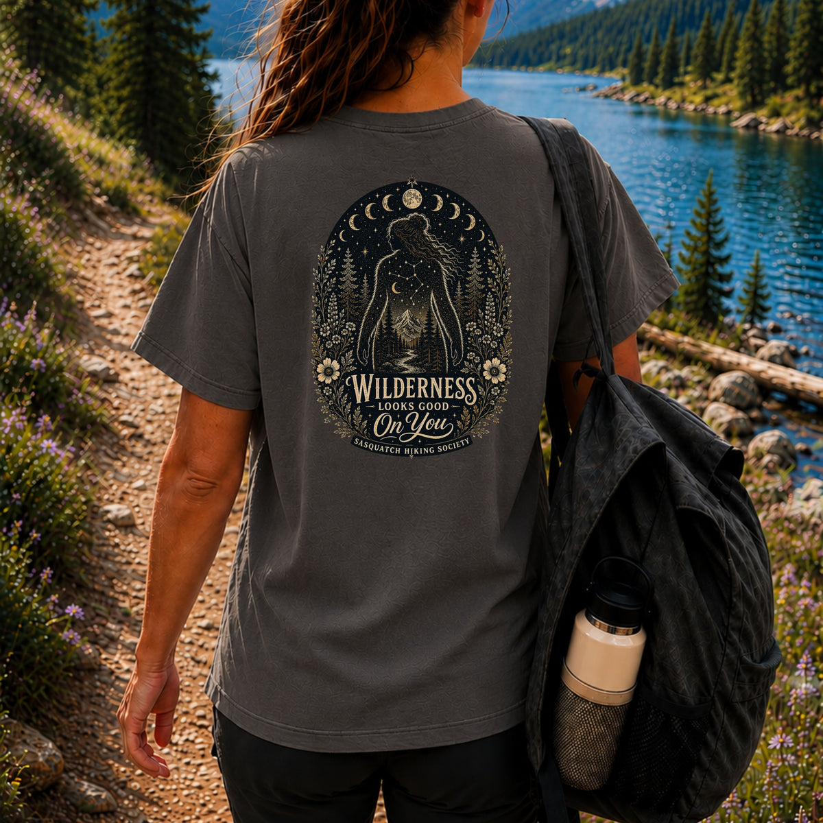 Wilderness Looks Good On You Comfort Colors Tee