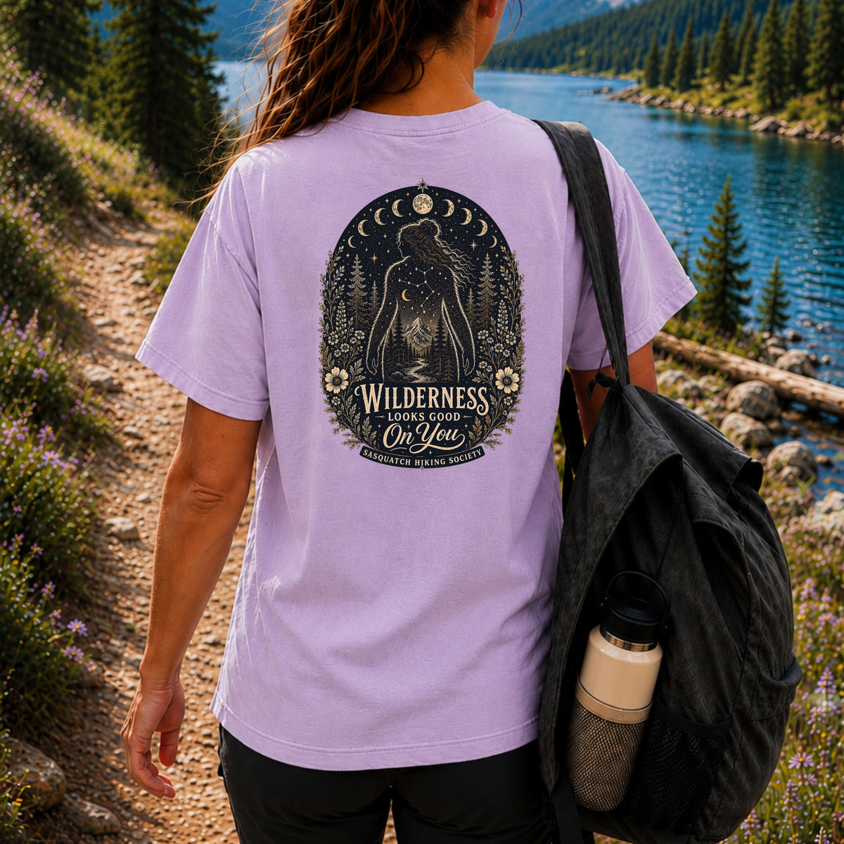 Wilderness Looks Good On You Comfort Colors Tee