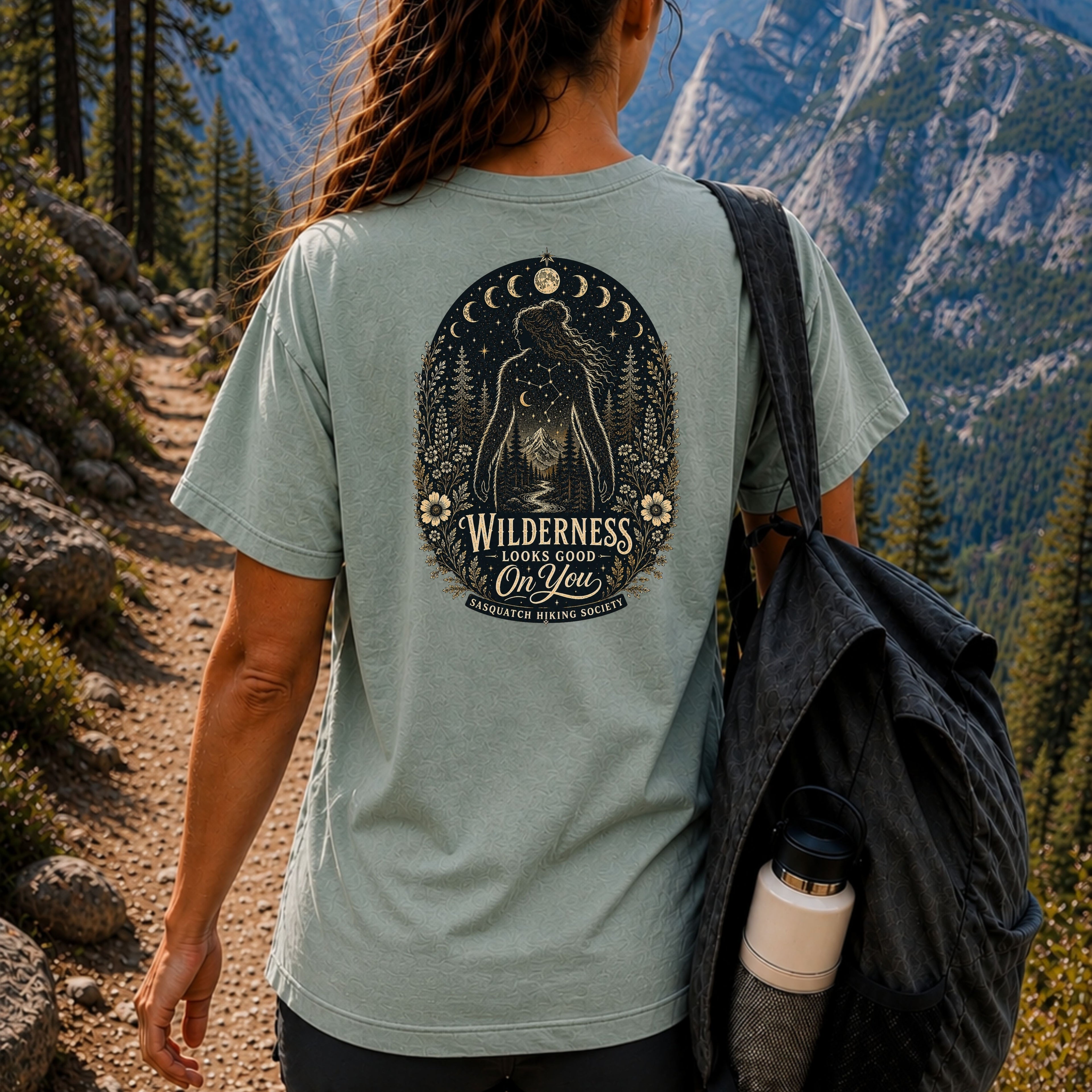 Wilderness Looks Good On You Comfort Colors Tee