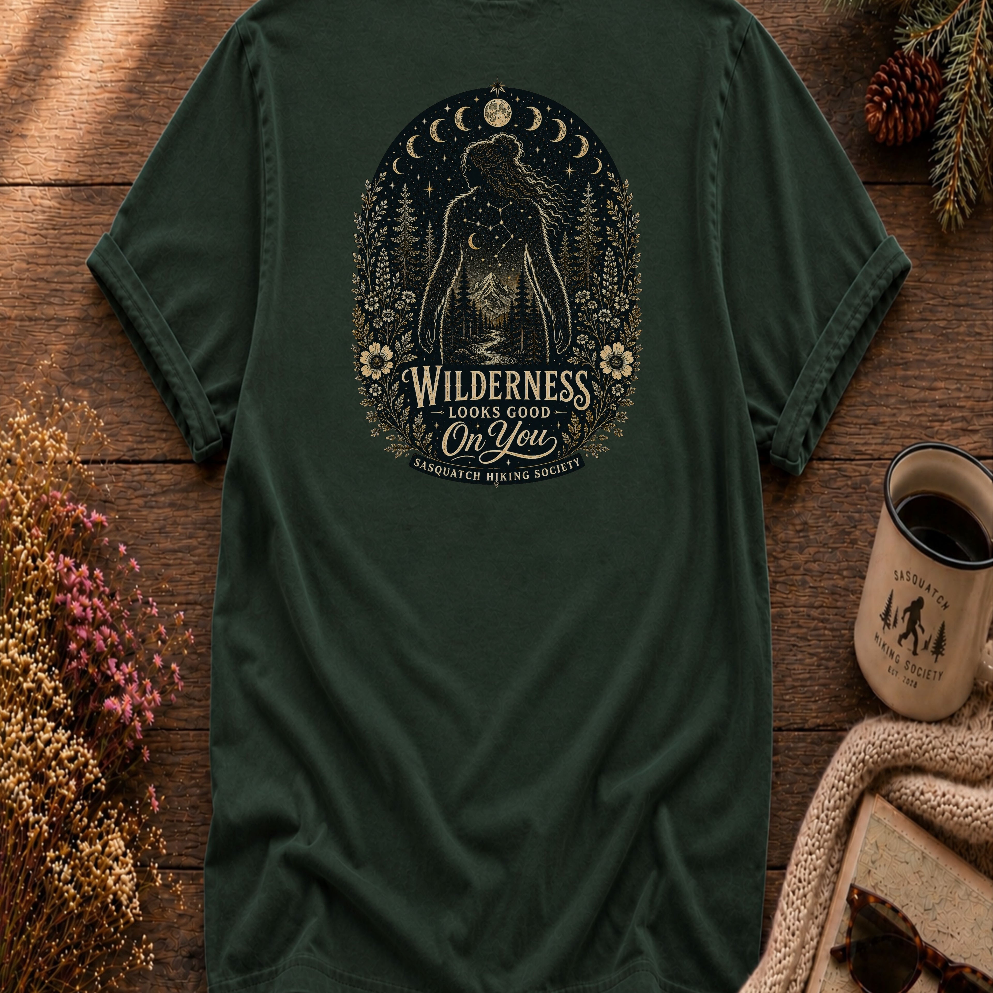 Wilderness Looks Good On You Comfort Colors Tee