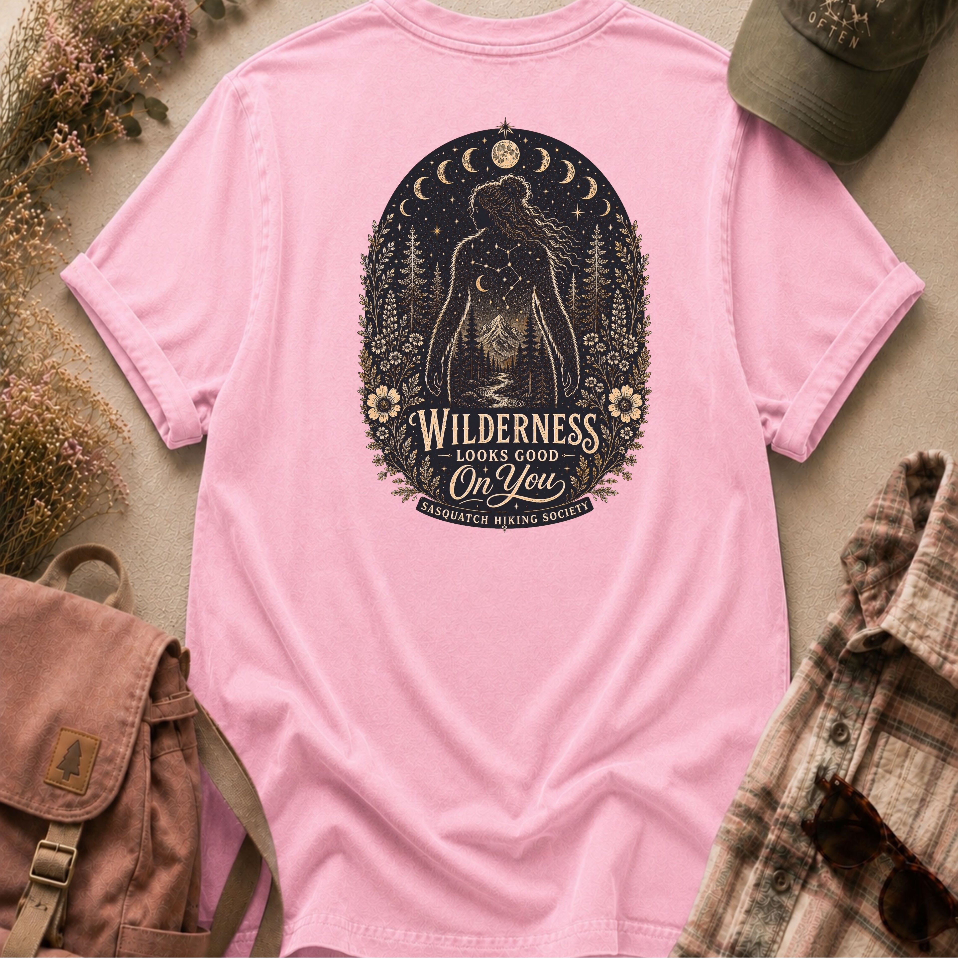 Wilderness Looks Good On You Comfort Colors Tee