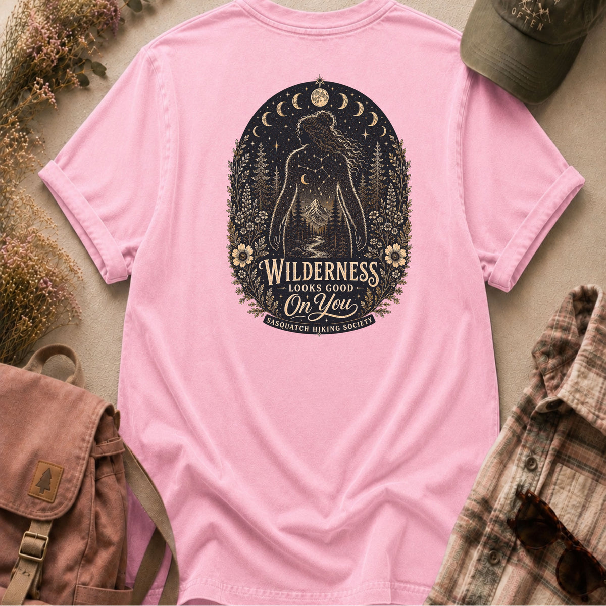 Wilderness Looks Good On You Comfort Colors Tee
