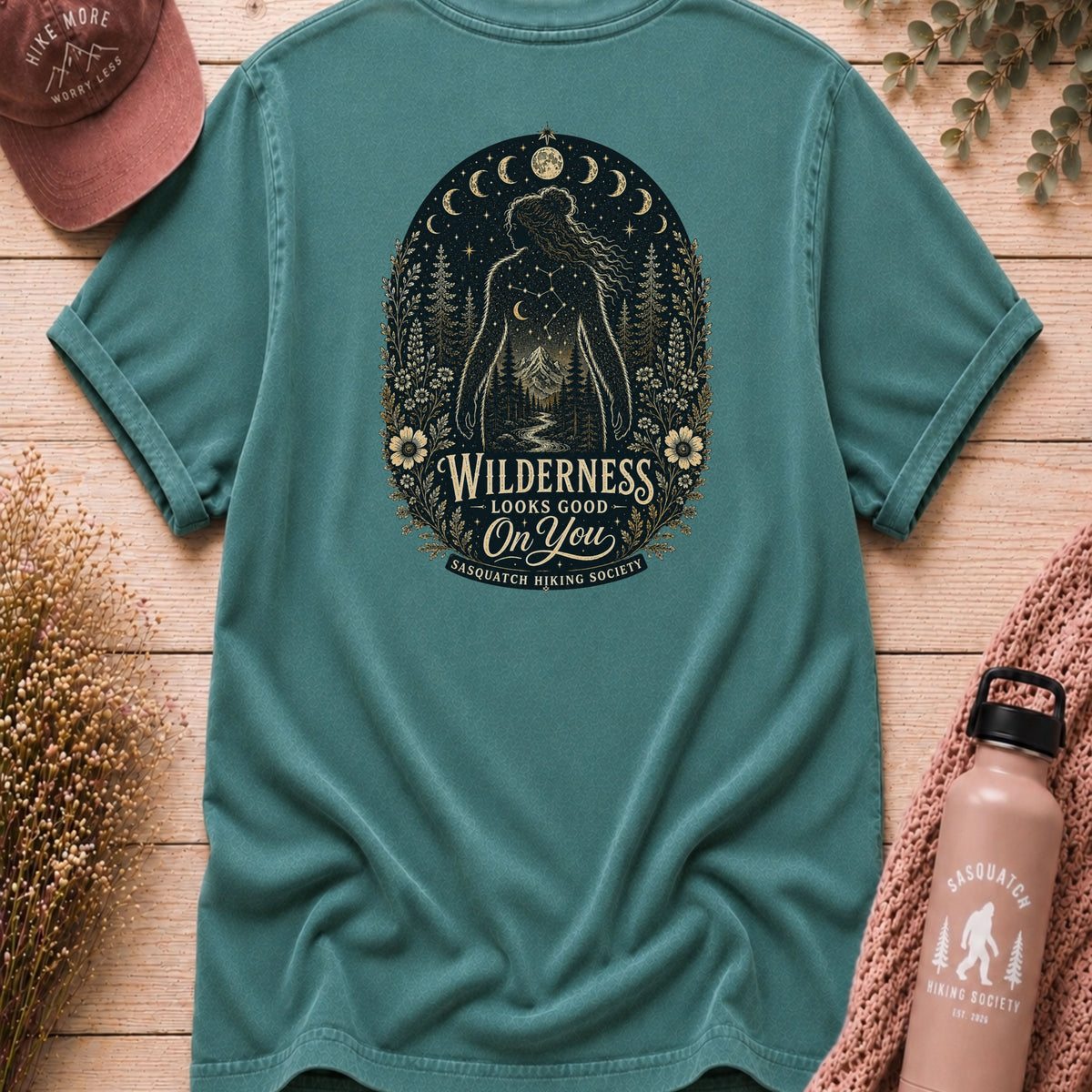 Wilderness Looks Good On You Comfort Colors Tee