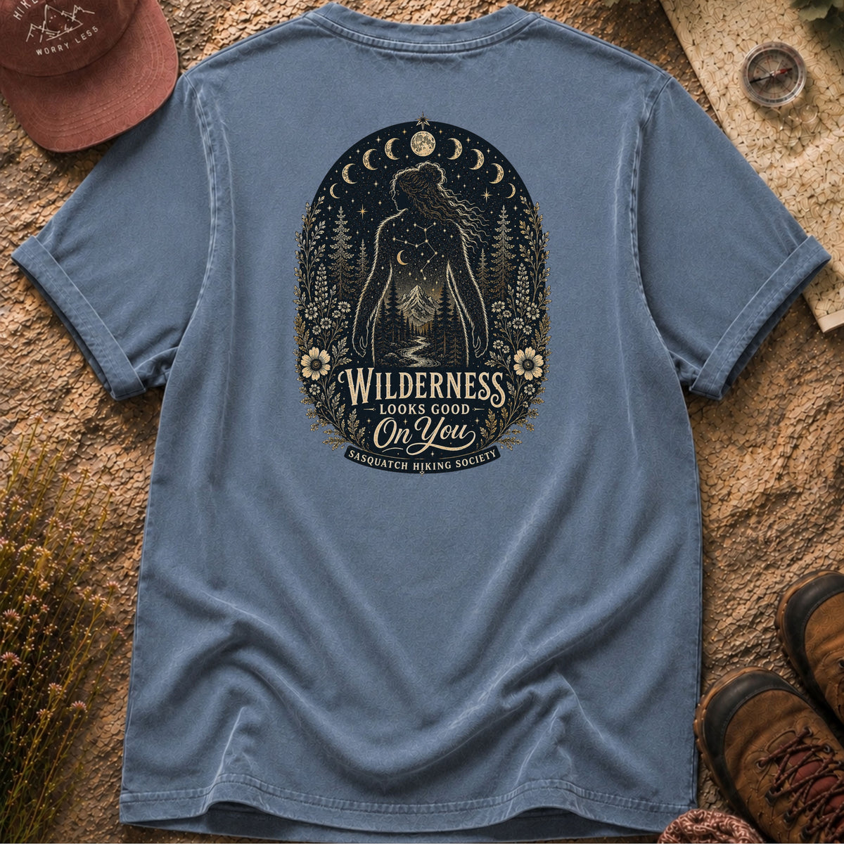 Wilderness Looks Good On You Comfort Colors Tee