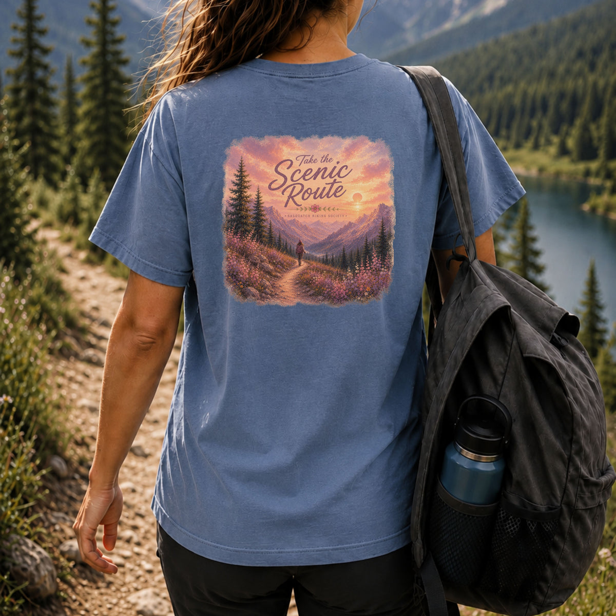 Take the Scenic Route Tee