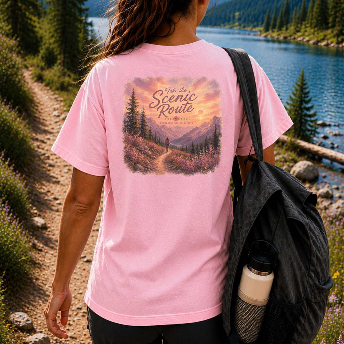 Take the Scenic Route Tee