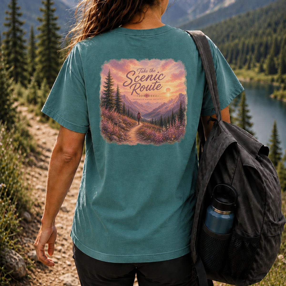 Take the Scenic Route Tee