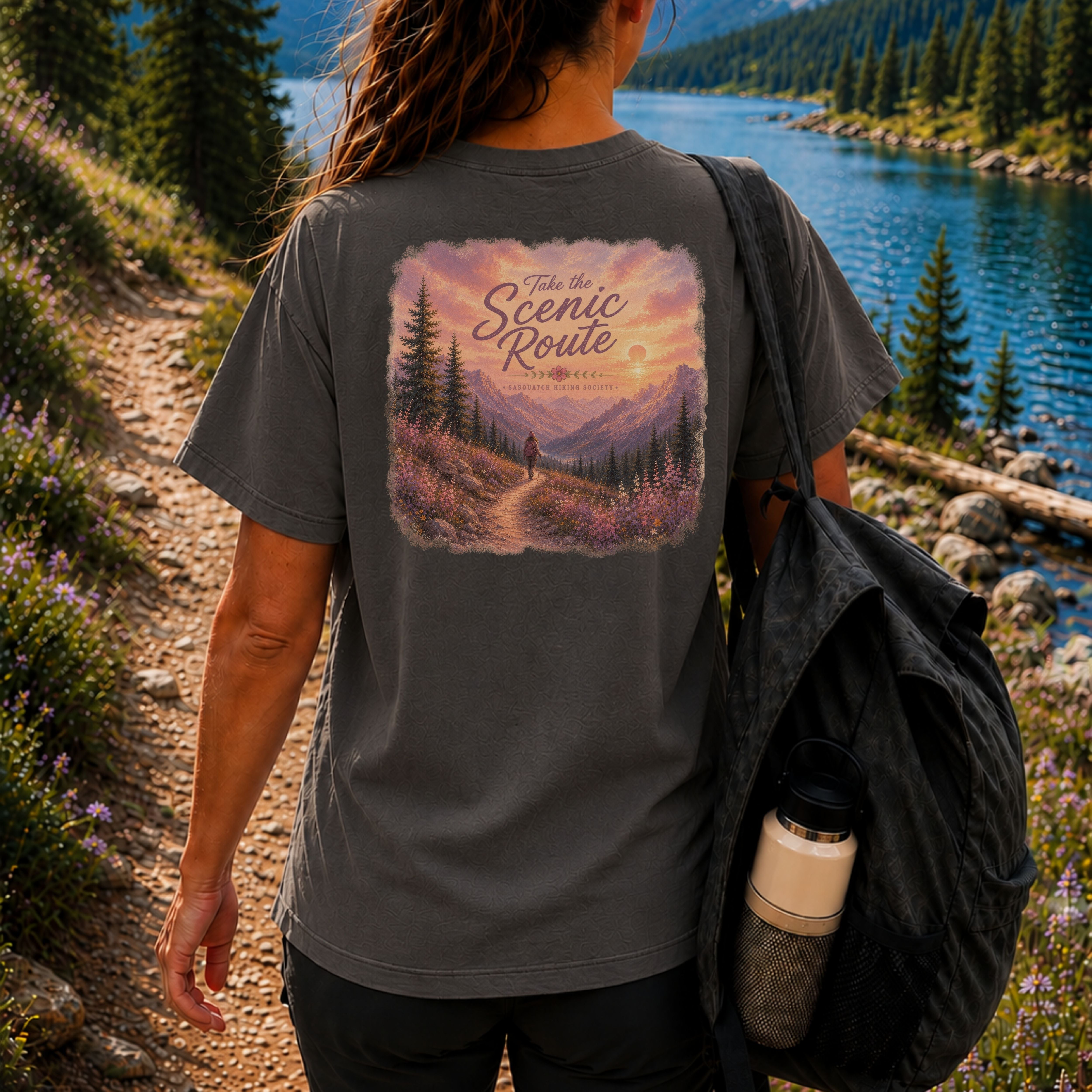 Take the Scenic Route Tee