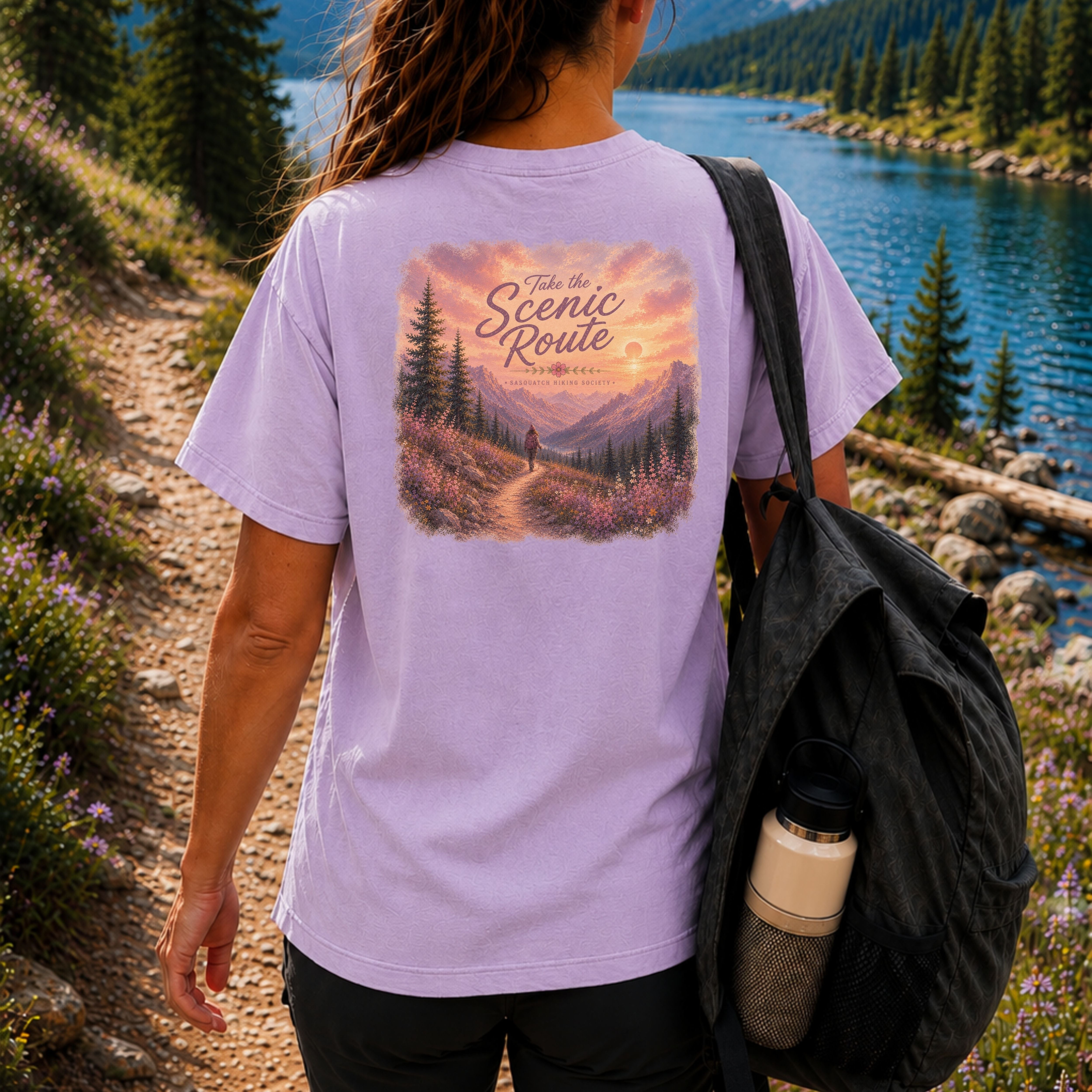 Take the Scenic Route Tee
