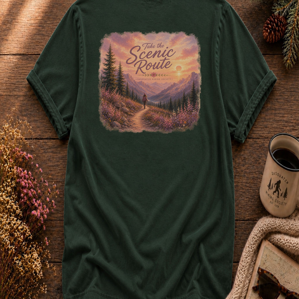 Take the Scenic Route Tee