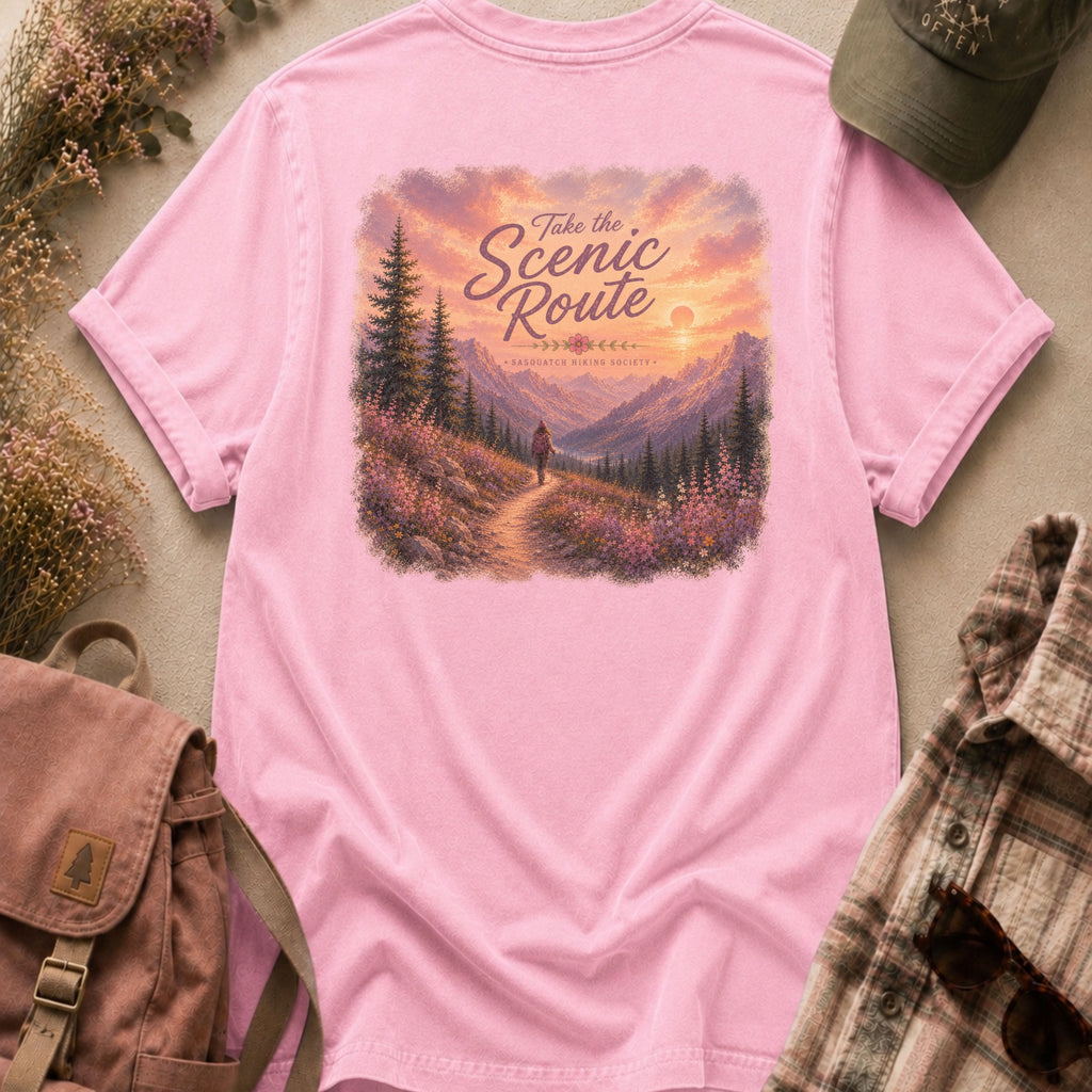 Take the Scenic Route Tee