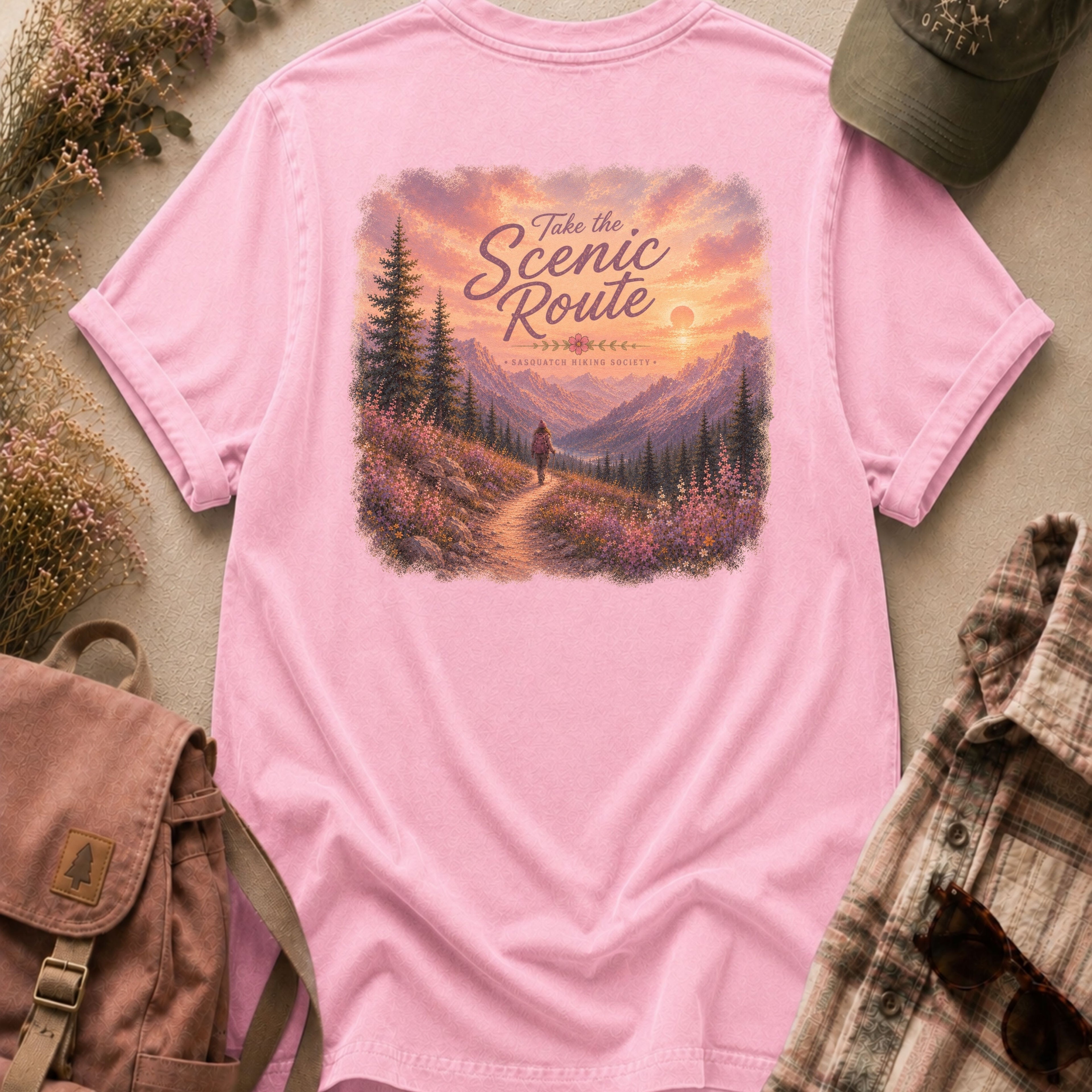 Take the Scenic Route Tee