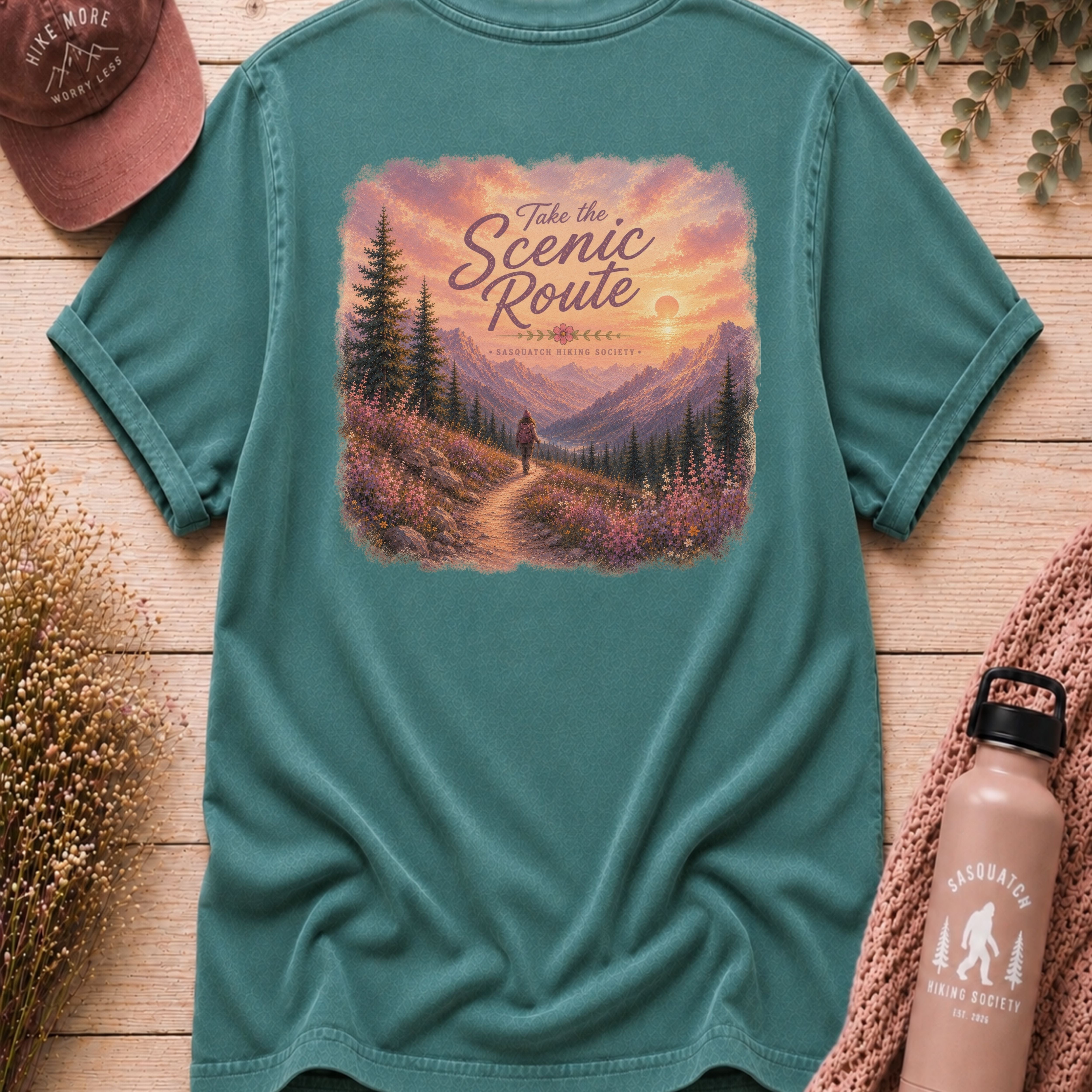 Take the Scenic Route Tee