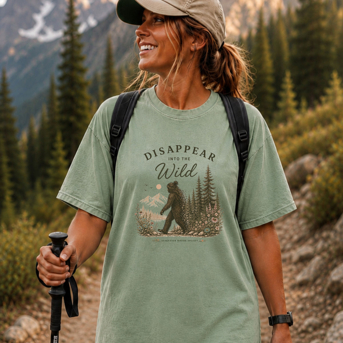 Disappear into the Wild Tee